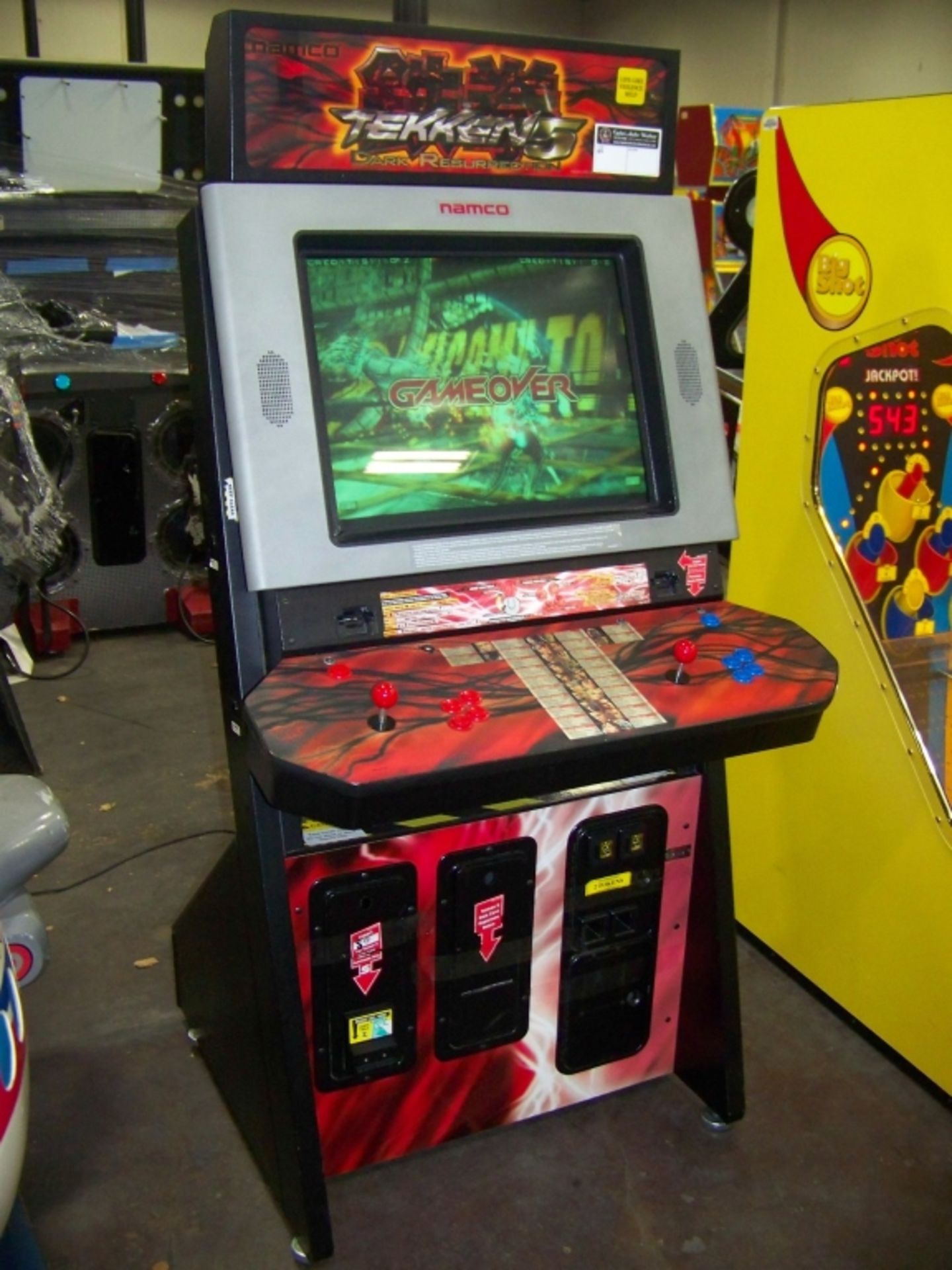 TEKKEN 5 DARK RESURRECTION ARCADE GAME NAMCO