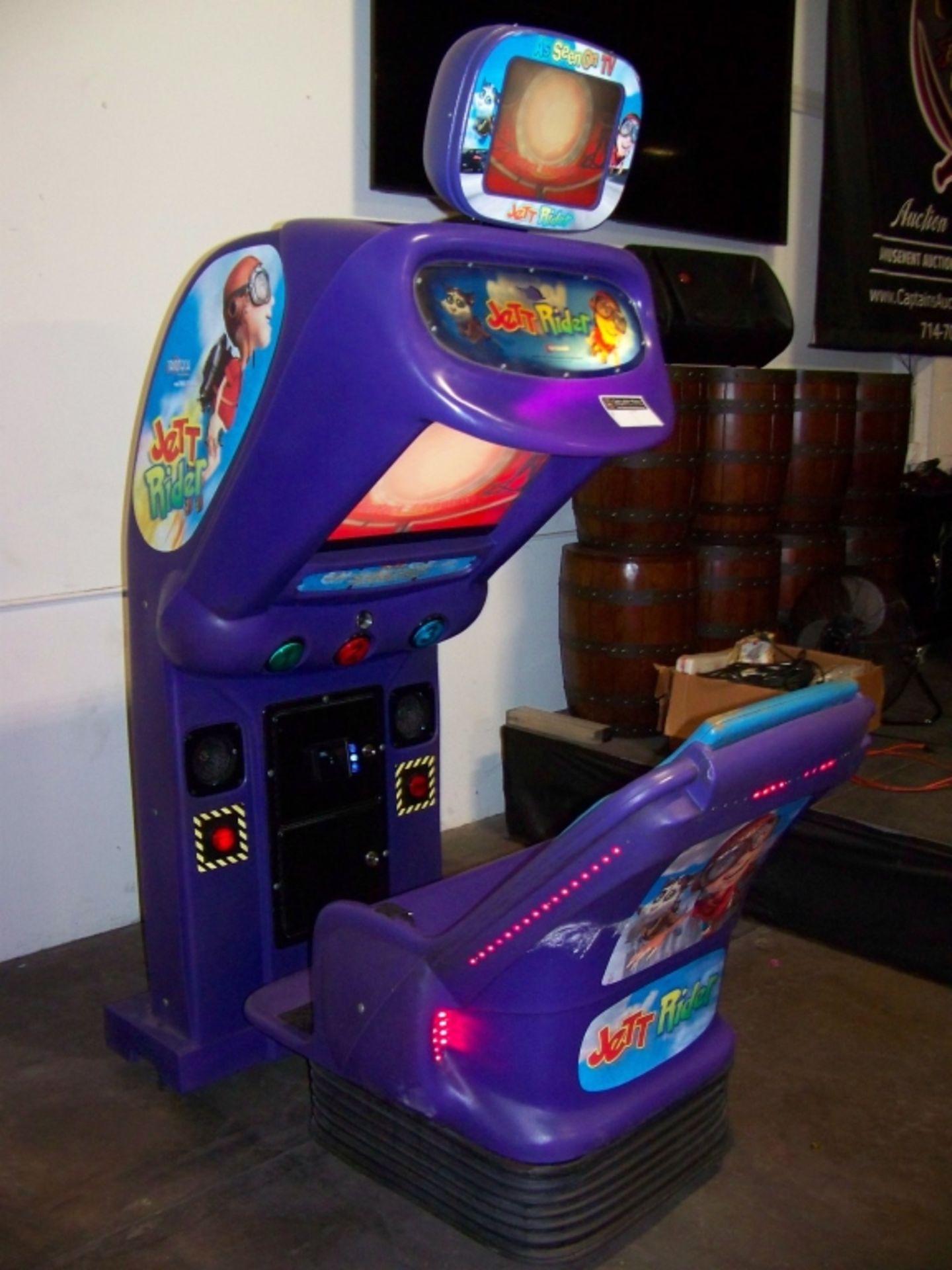 JETT RIDER ARCADE THRILL RIDE ATTRACTION TRIOTECH