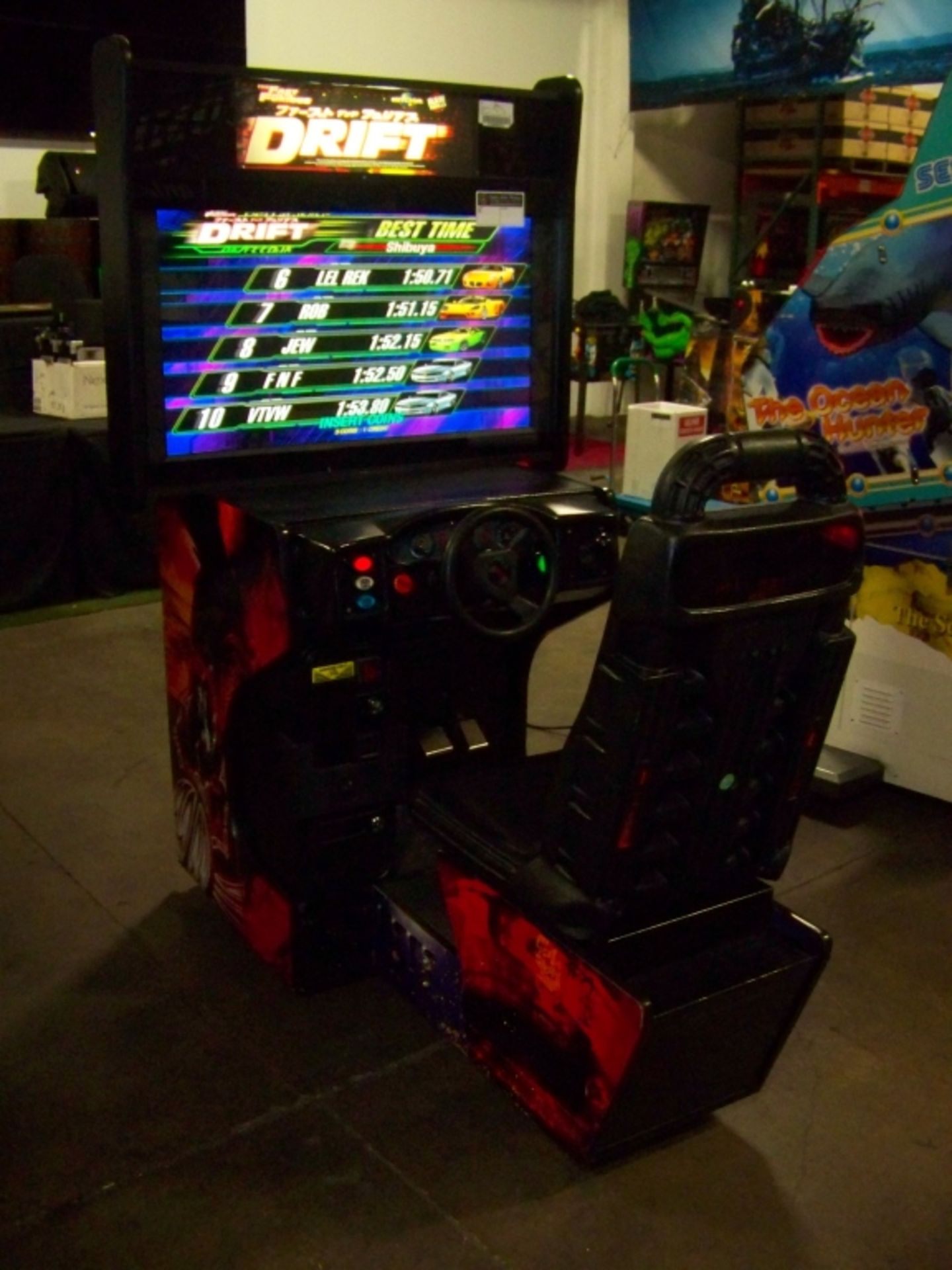 DRIFT FAST & FURIOUS DX 42" LCD RACING ARCADE GAME - Image 2 of 6