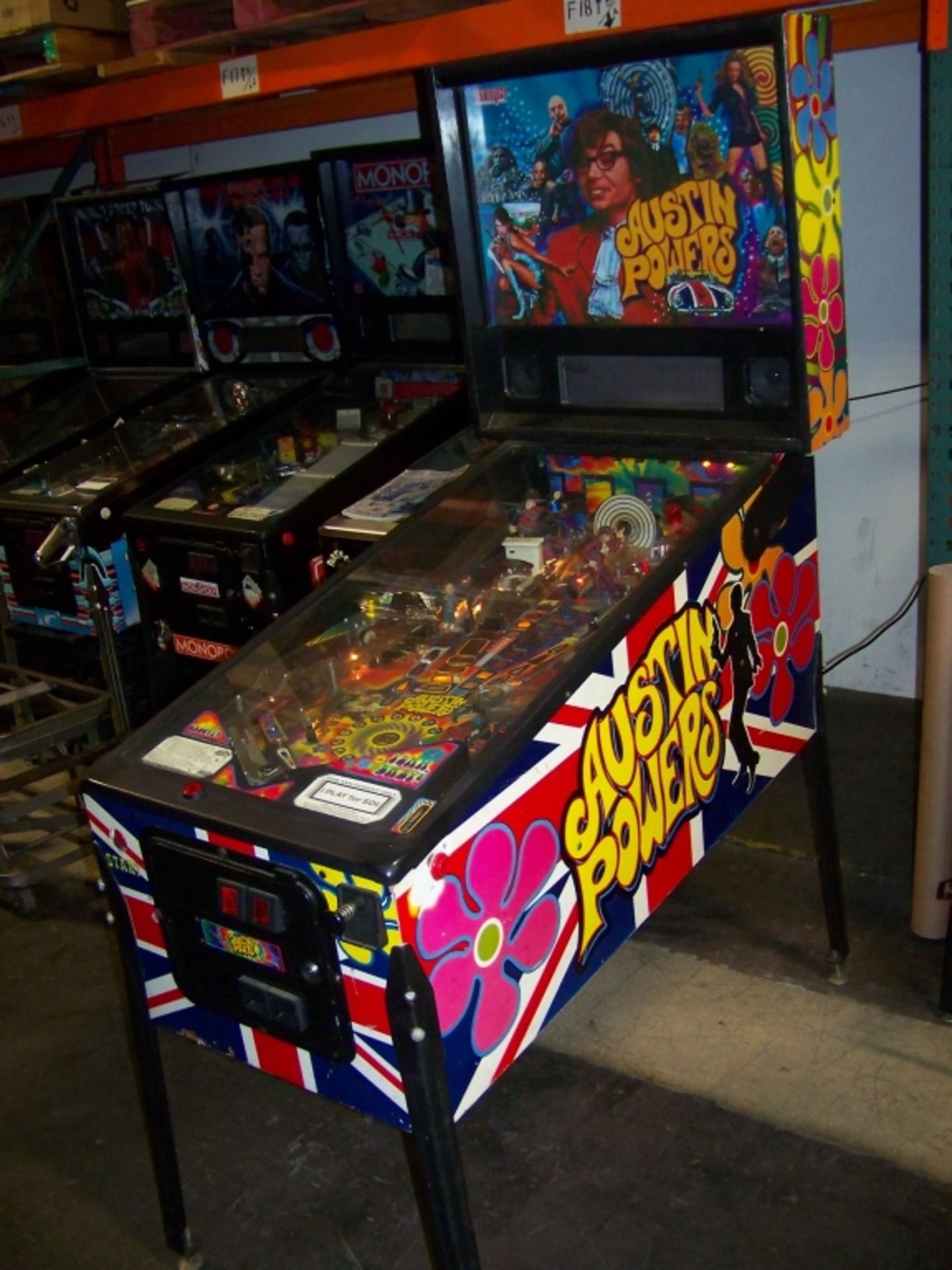 AUSTIN POWERS PINBALL MACHINE STERN INC. - Image 2 of 7