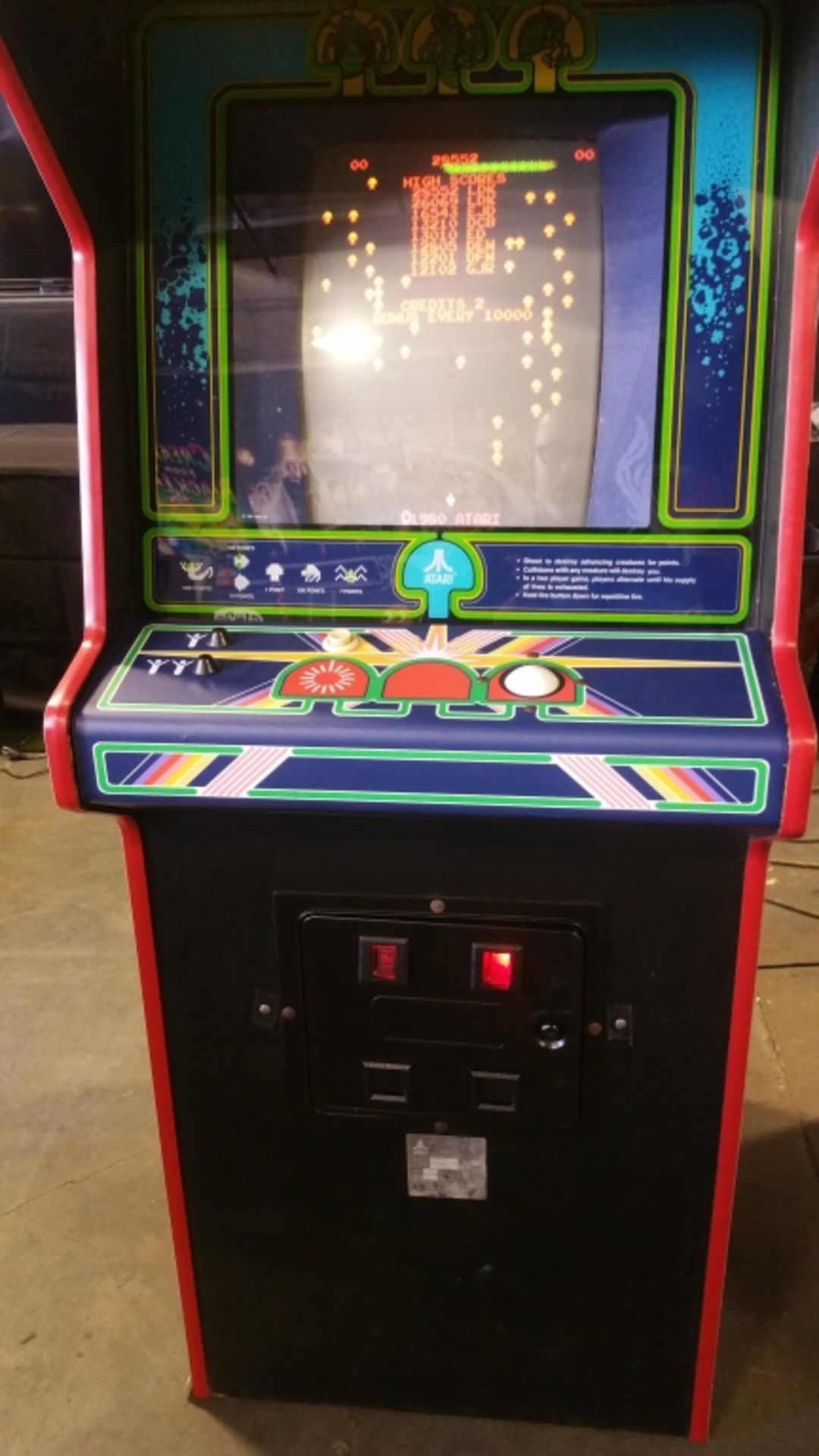 CENTIPEDE CLASSIC ARCADE GAME ATARI - Image 3 of 4