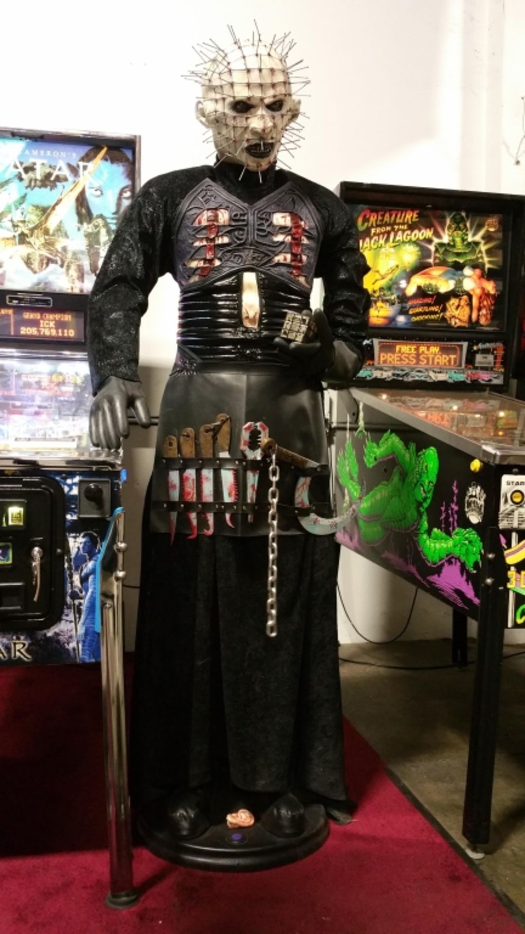 PINHEAD HELLRAISER LIFE SIZE FIGURE L@@K!!! - Image 2 of 4