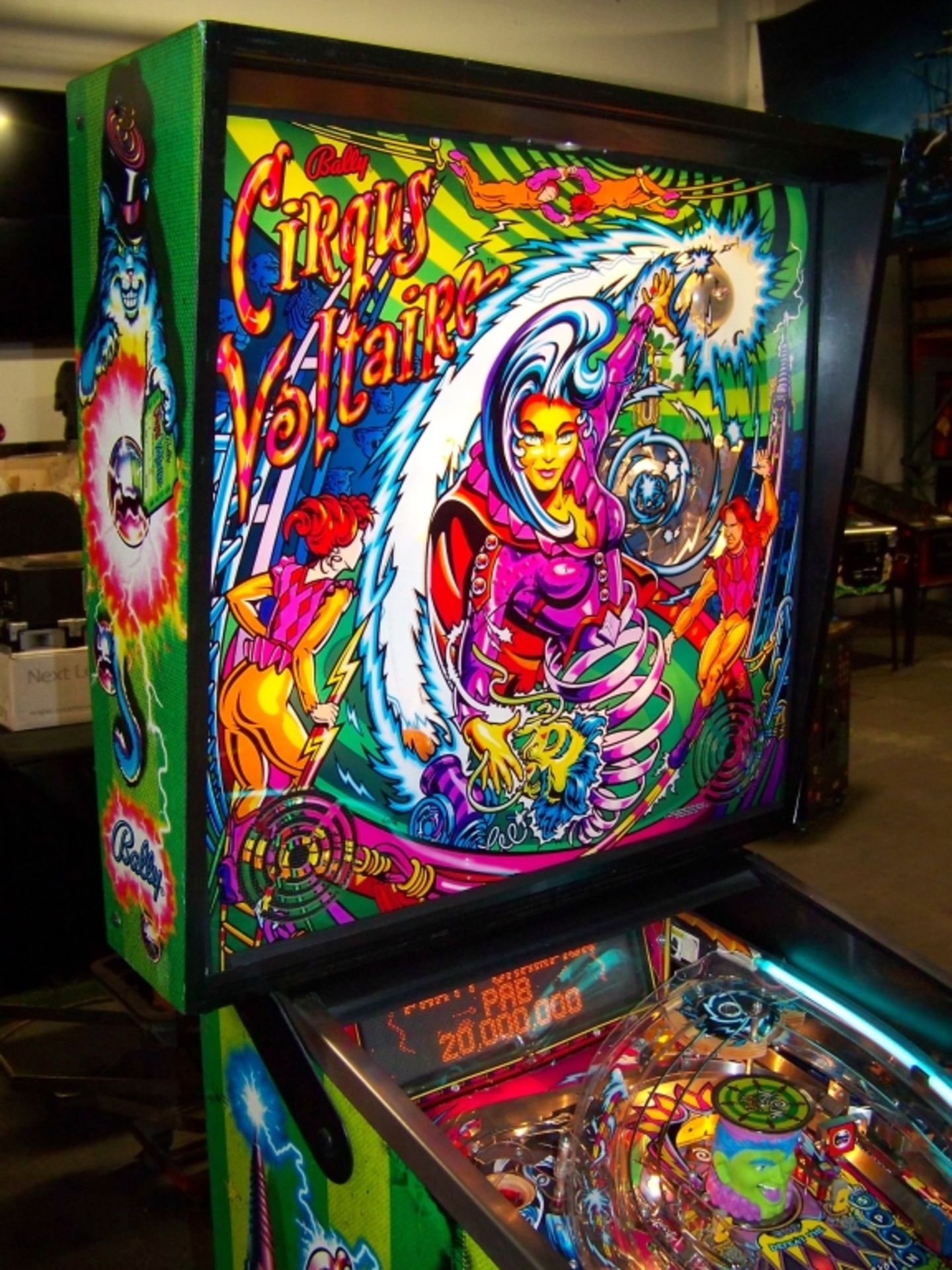 CIRCUS VOLTAIRE PINBALL MACHINE BALLY 1997 - Image 10 of 22