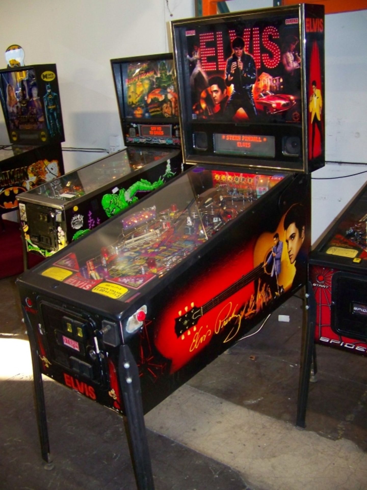 ELVIS PRESLEY PRO MODEL PINBALL MACHINE STERN INC. - Image 5 of 7