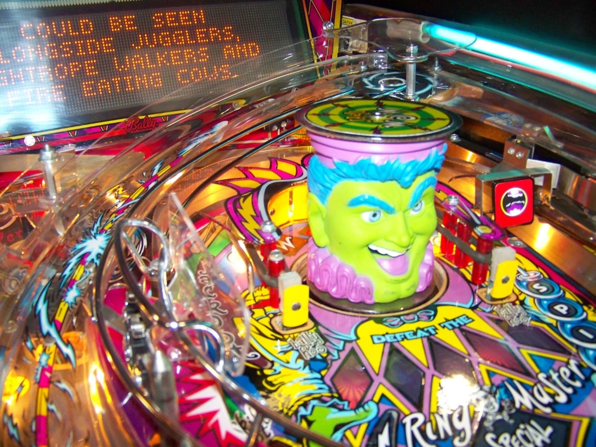 CIRCUS VOLTAIRE PINBALL MACHINE BALLY 1997 - Image 18 of 22