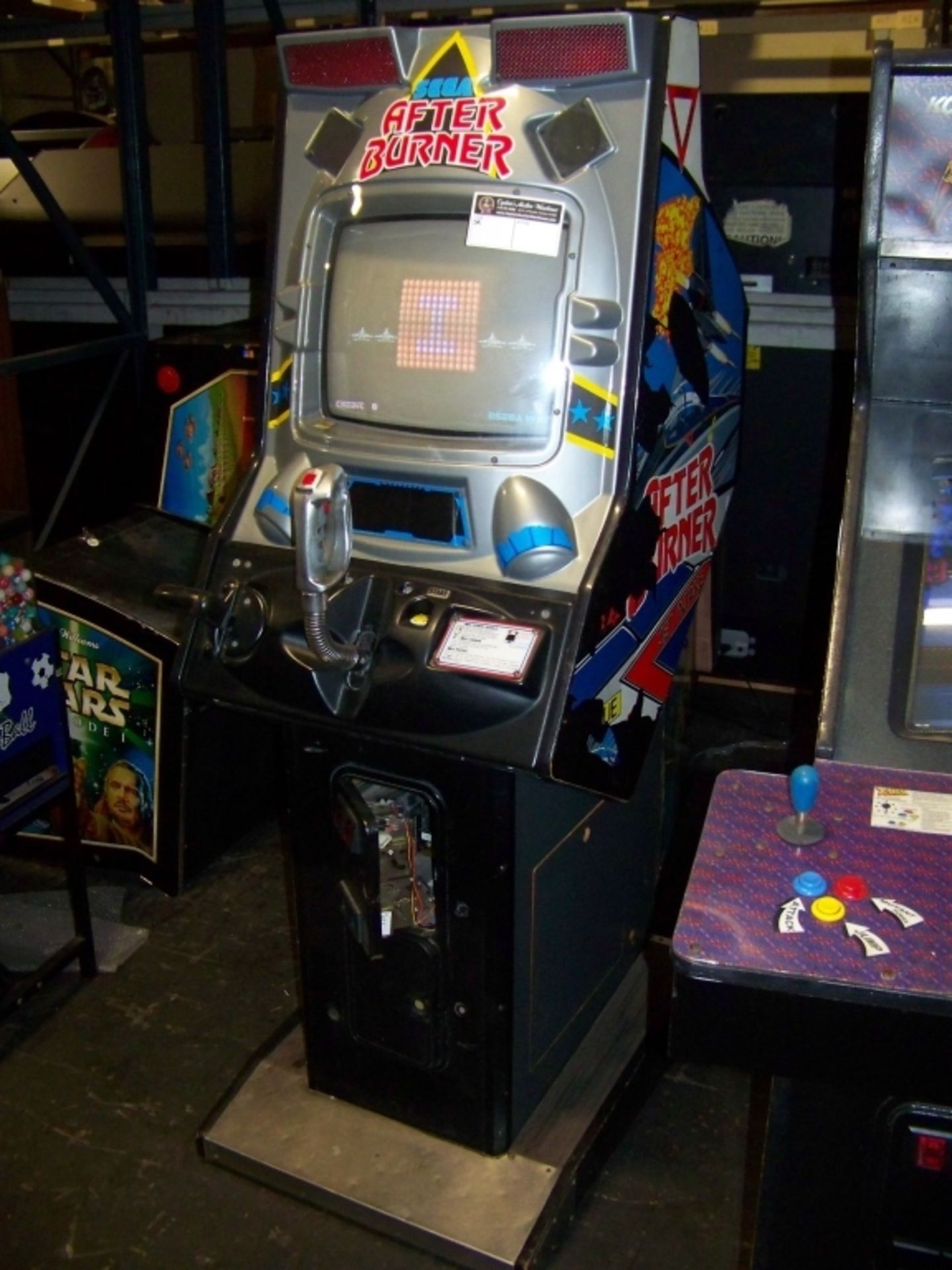 AFTERBURNER UPRIGHT CLASSIC ARCADE GAME SEGA - Image 5 of 5