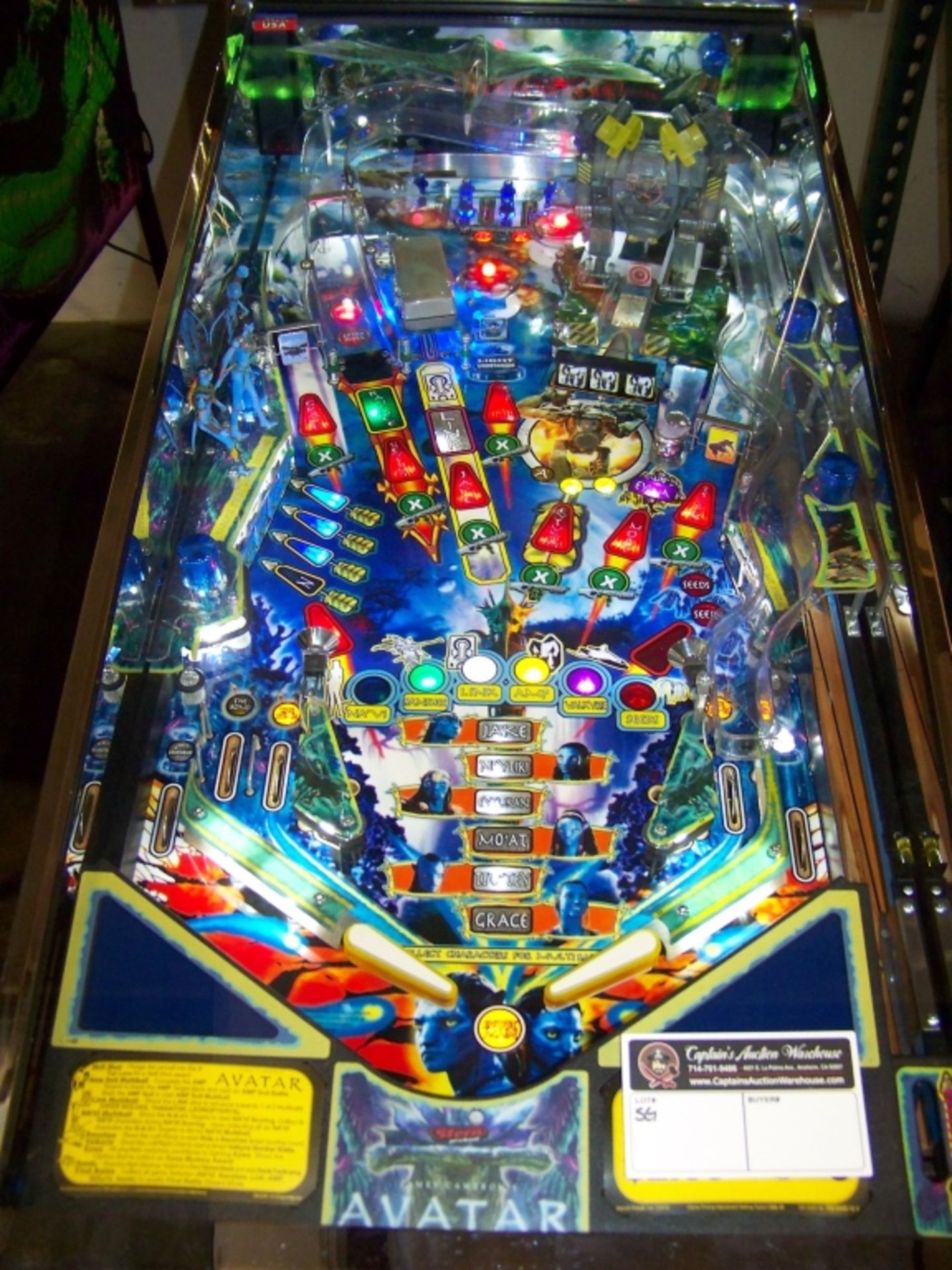 AVATAR LIMITED EDITION PINBALL MACHINE L@@K!!! - Image 4 of 12