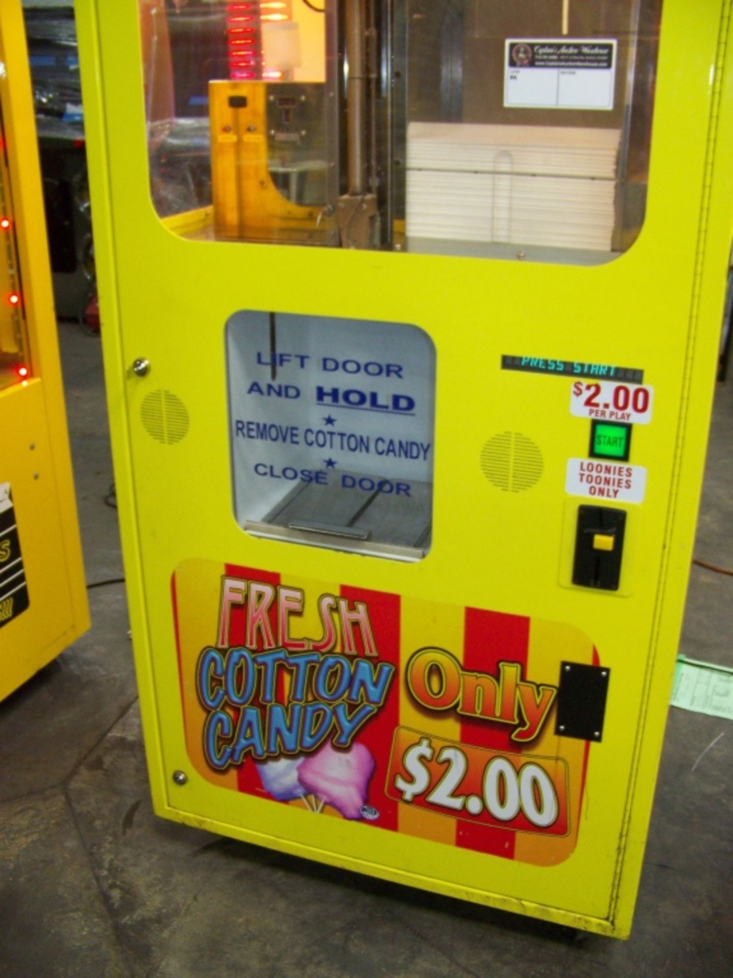 COTTON CANDY VENDING MACHINE INTERMATIC L@@K!!! - Image 3 of 11