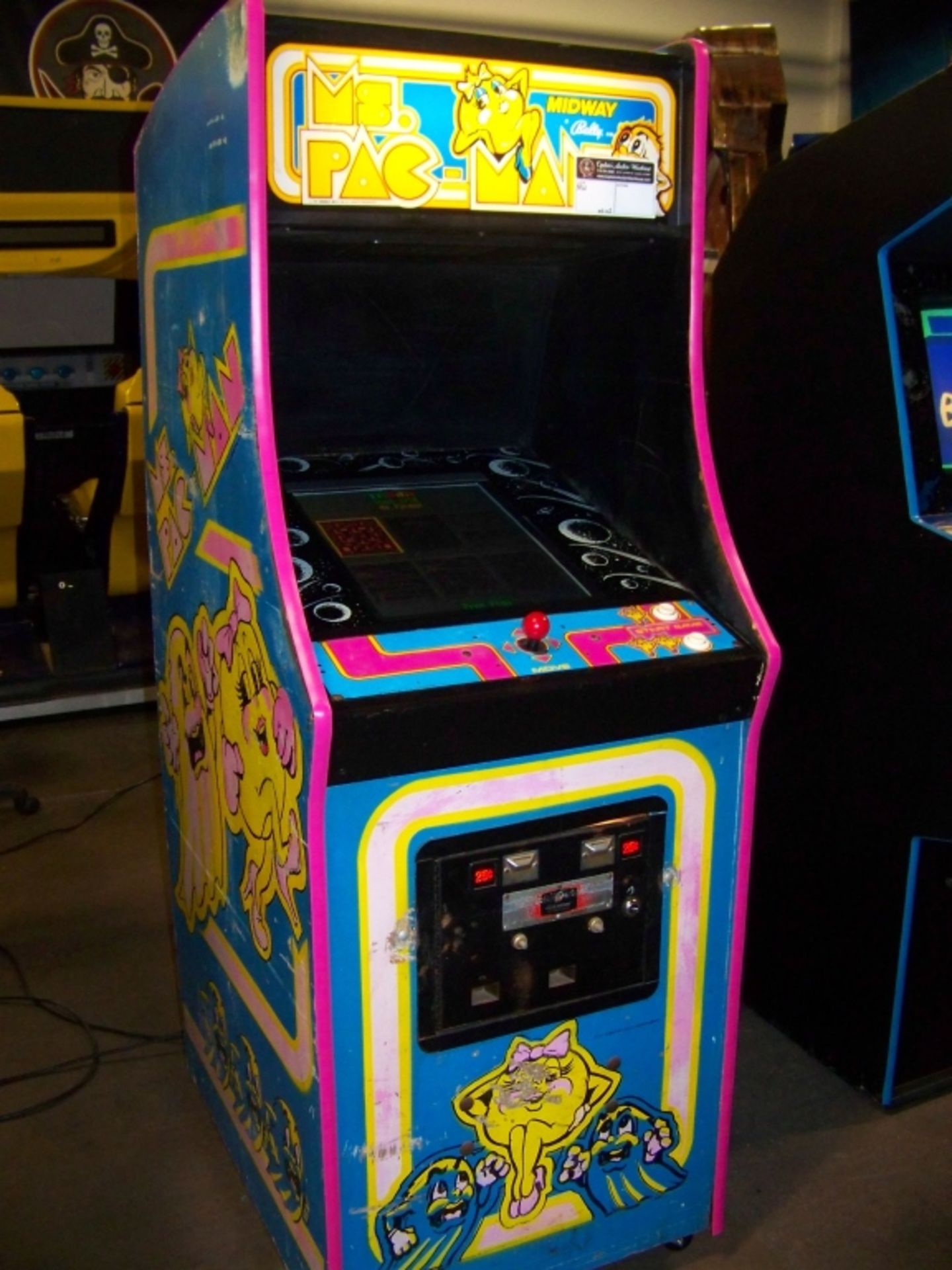 MULTICADE MS PACMAN 60 IN 1 UPRIGHT ARCADE GAME - Image 7 of 7