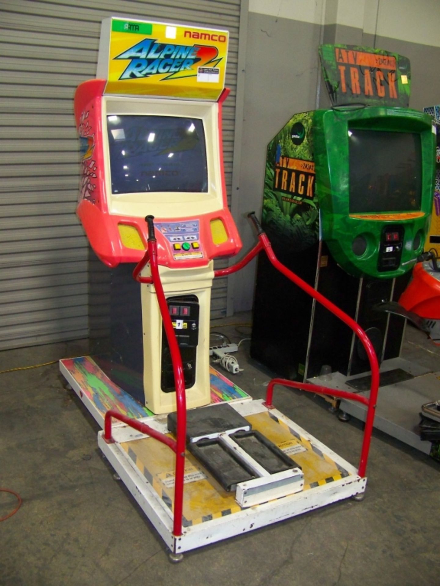 ALPINE RACER 2 UPRIGHT ARCADE GAME SEGA