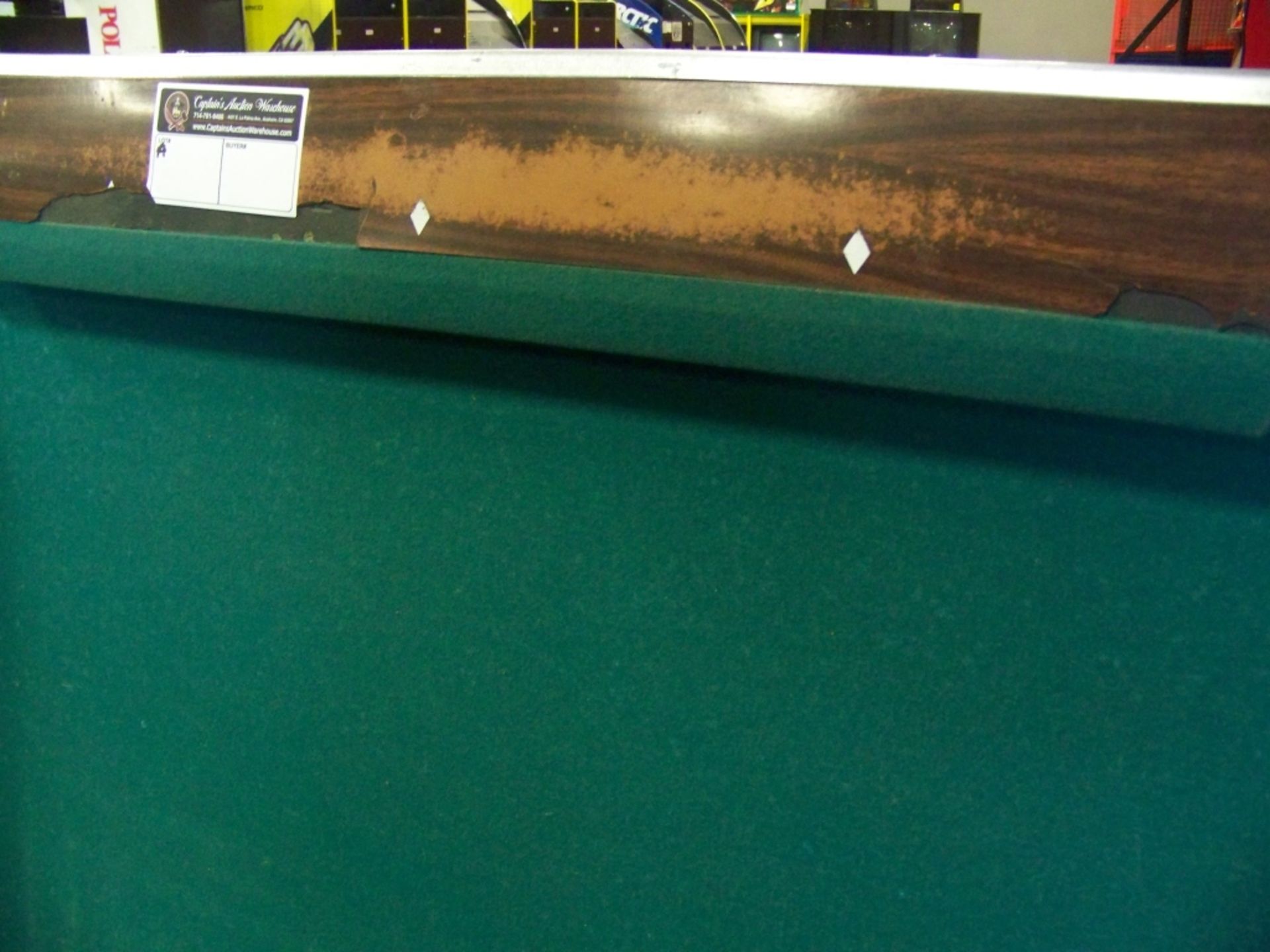 POOL TABLE VALLEY 7' SLATE TOP COIN OP - Image 3 of 3