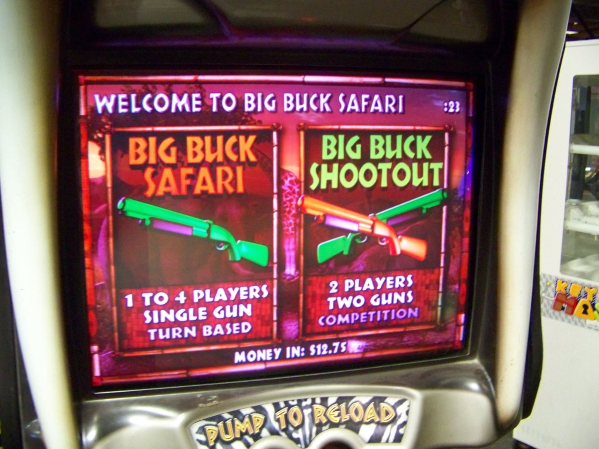BIG BUCK SAFARI SHOOTER ARCADE GAME RAW THRILLS - Image 4 of 6