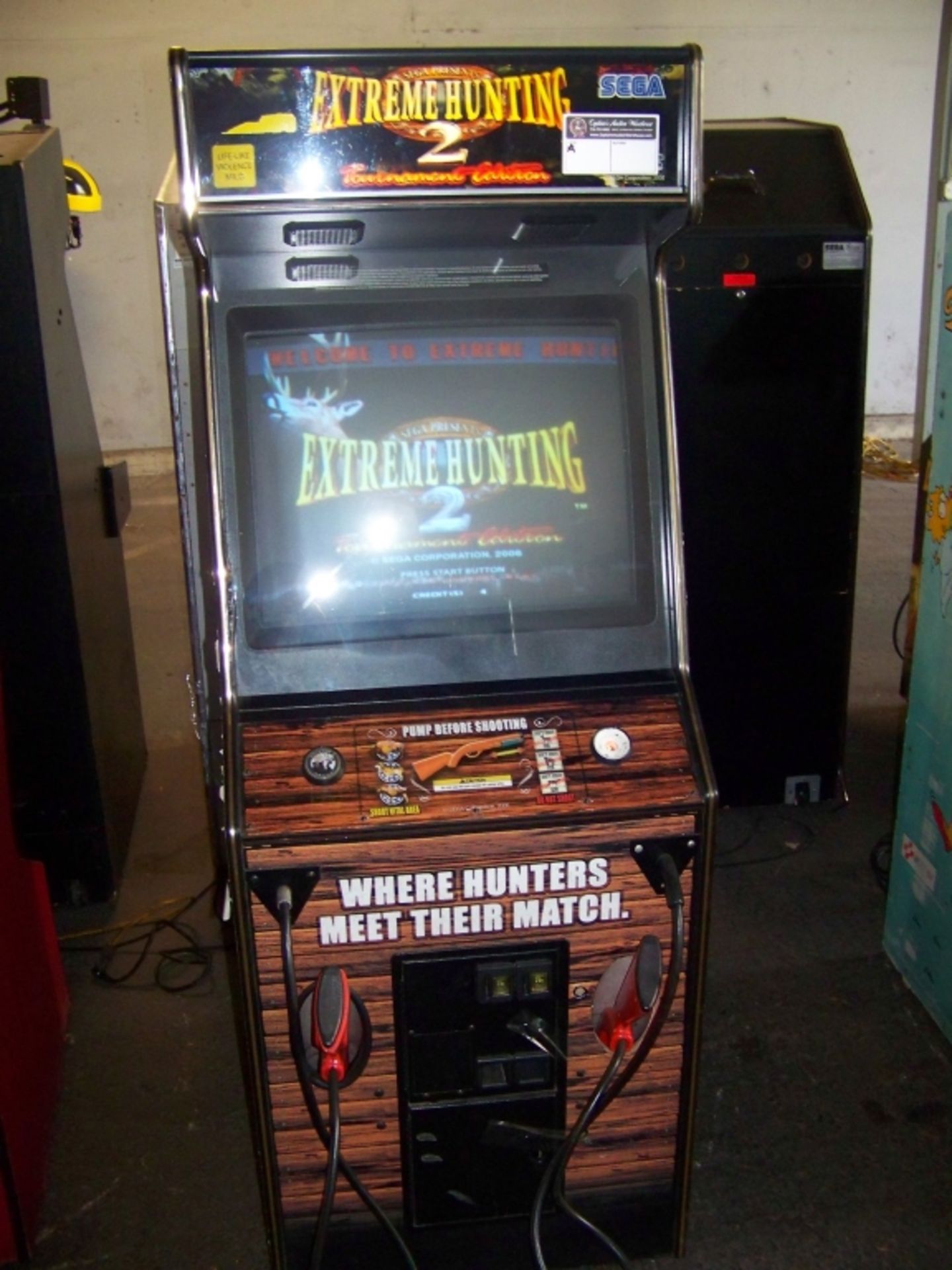 EXTREME HUNTING 2 DEDICATED ARCADE GAME SEGA - Image 2 of 4