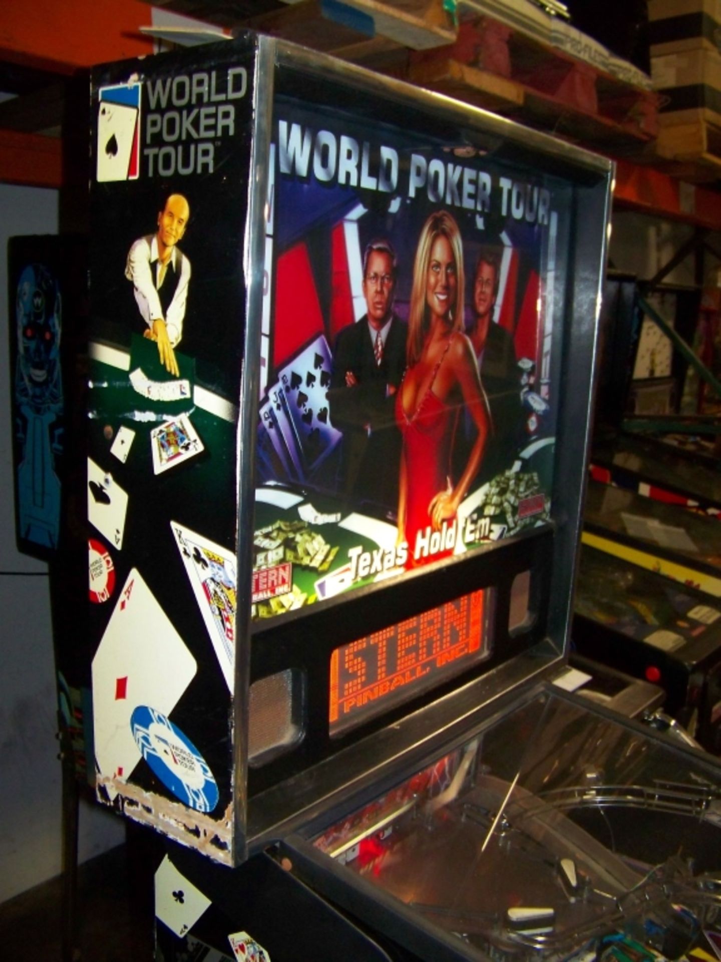 WORLD POKER TOUR PINBALL MACHINE STERN - Image 3 of 8