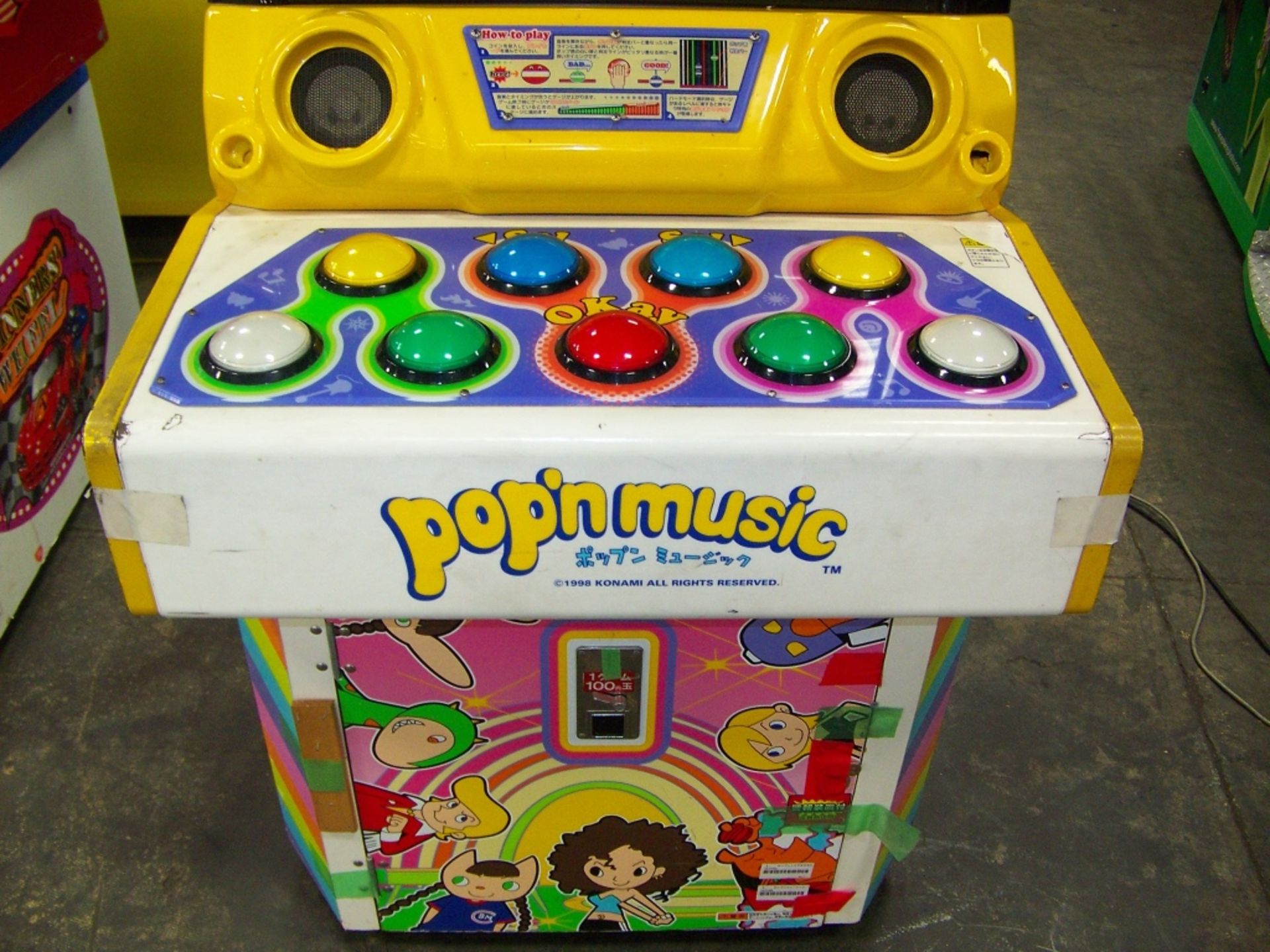 POP'N MUSIC PARTY KONAMI ARCADE GAME BEMANI - Image 3 of 7