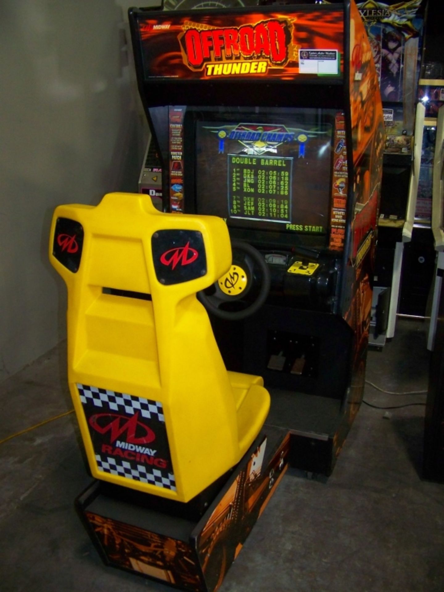 OFFROAD THUNDER MIDWAY RACING ARCADE GAME - Image 6 of 7