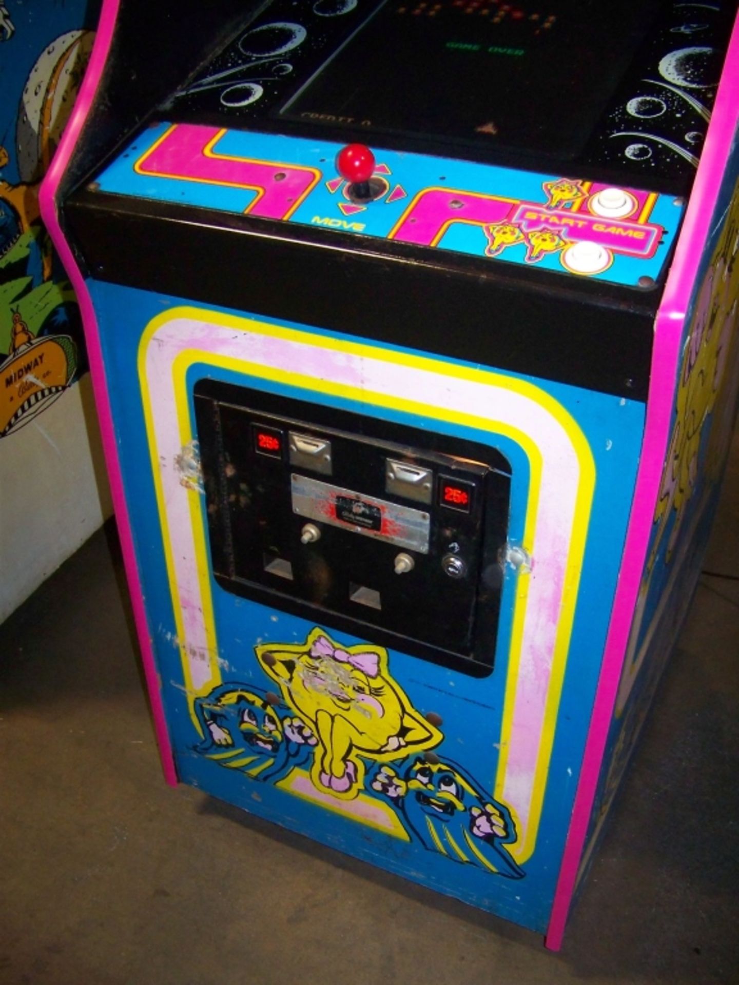 MULTICADE MS PACMAN 60 IN 1 UPRIGHT ARCADE GAME - Image 3 of 7