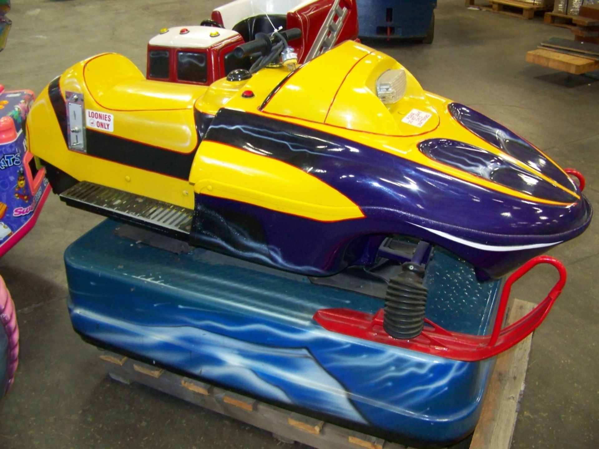 KIDDIE RIDE SNOWMOBILE COIN OP L@@K!!COOL!!