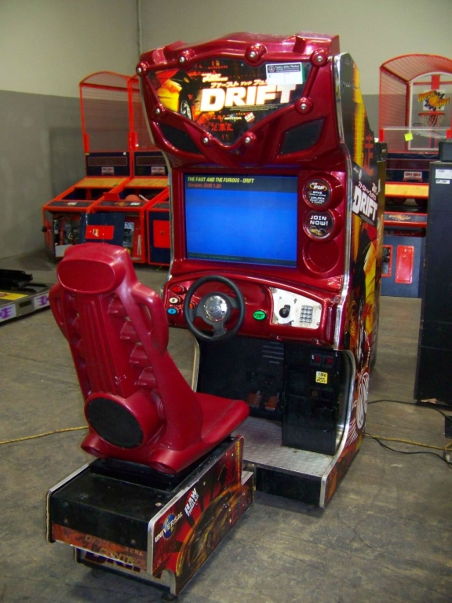 DRIFT FAST & FURIOUS DEDICATED RACING ARCADE GAME - Image 2 of 7