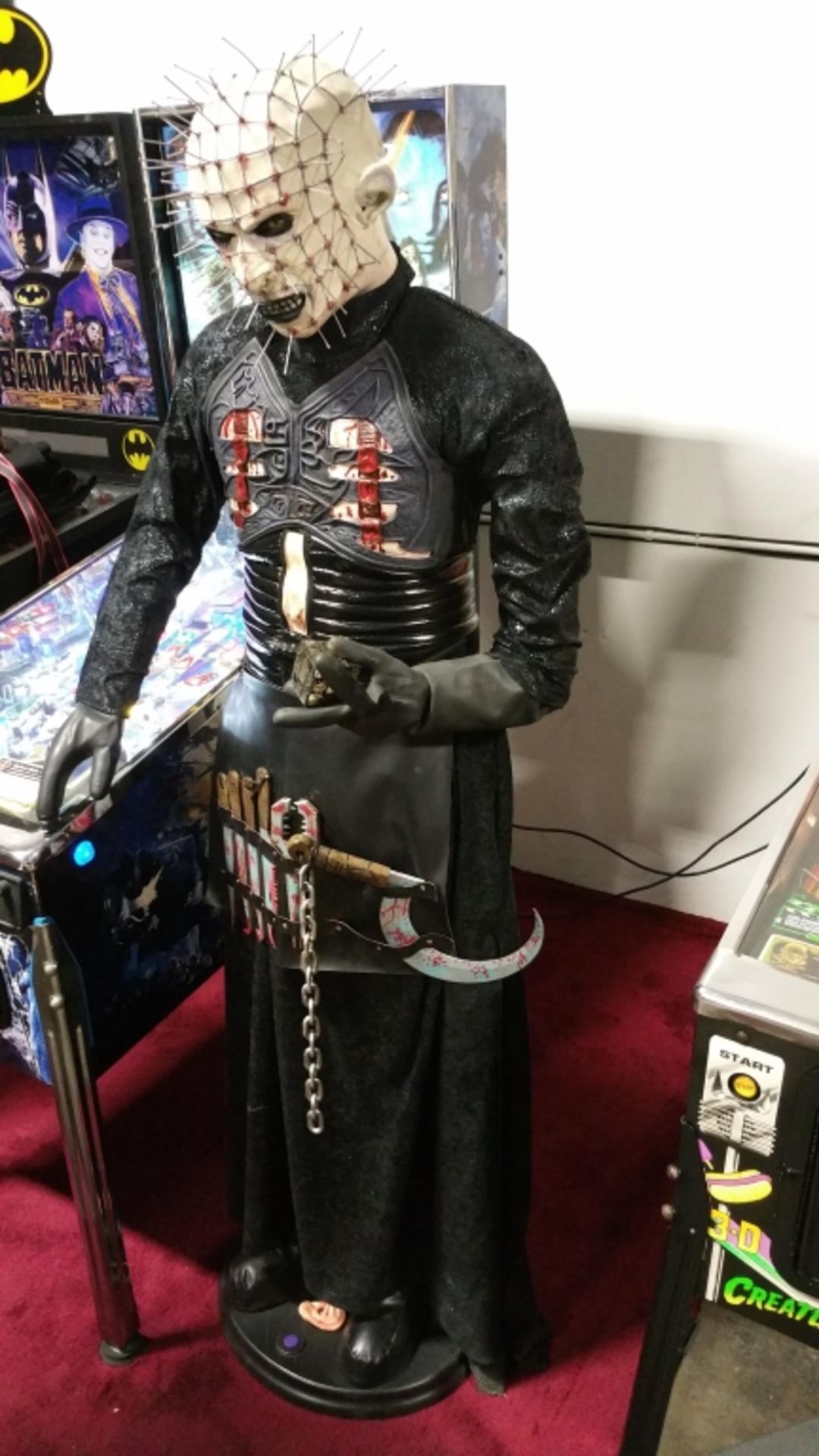 PINHEAD HELLRAISER LIFE SIZE FIGURE L@@K!!! - Image 3 of 4