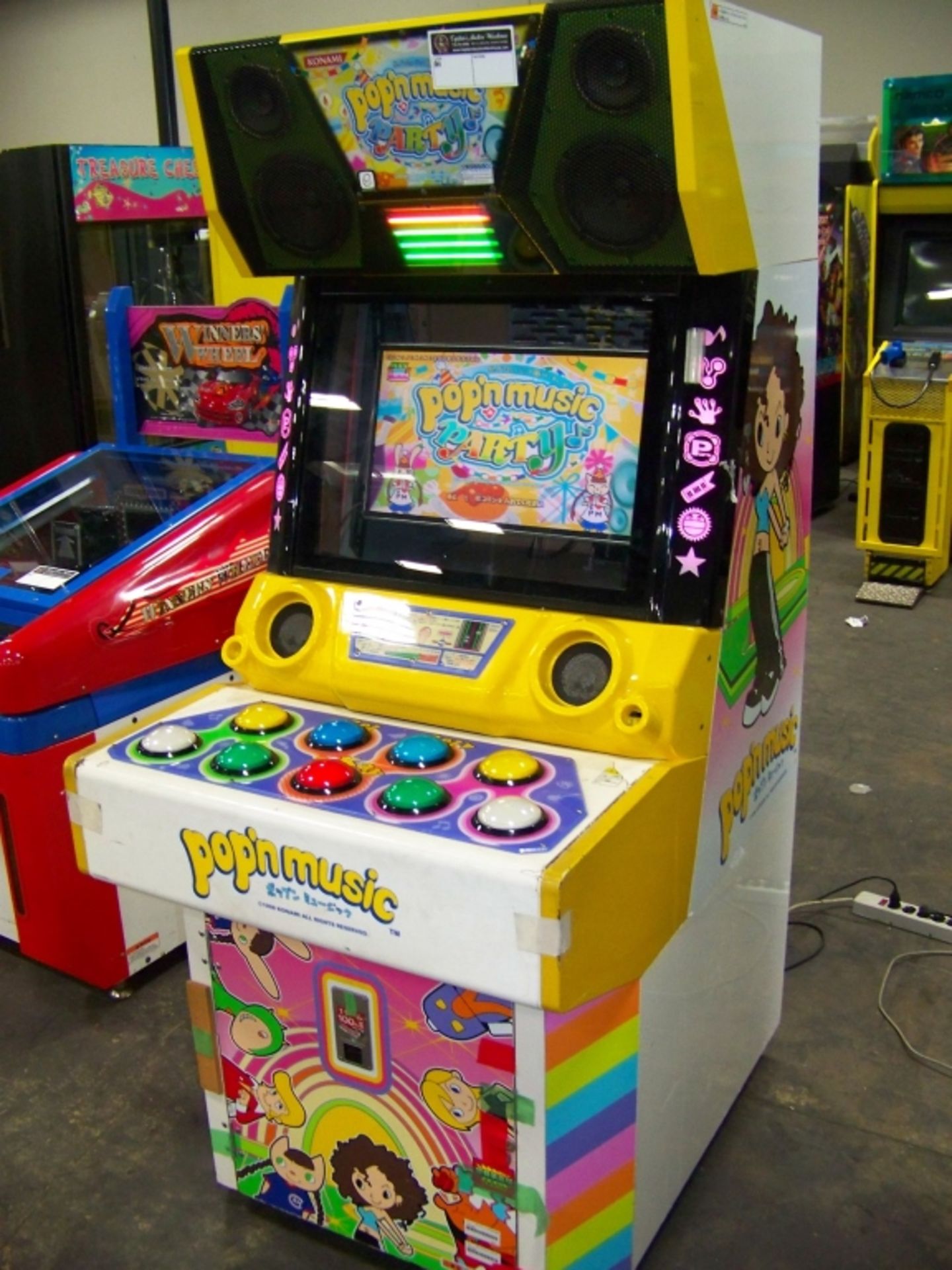 POP'N MUSIC PARTY KONAMI ARCADE GAME BEMANI - Image 7 of 7