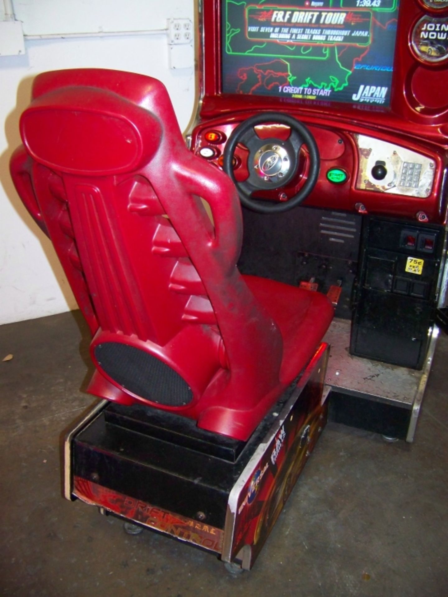 DRIFT FAST & FURIOUS DEDICATED RACING ARCADE GAME - Image 4 of 7