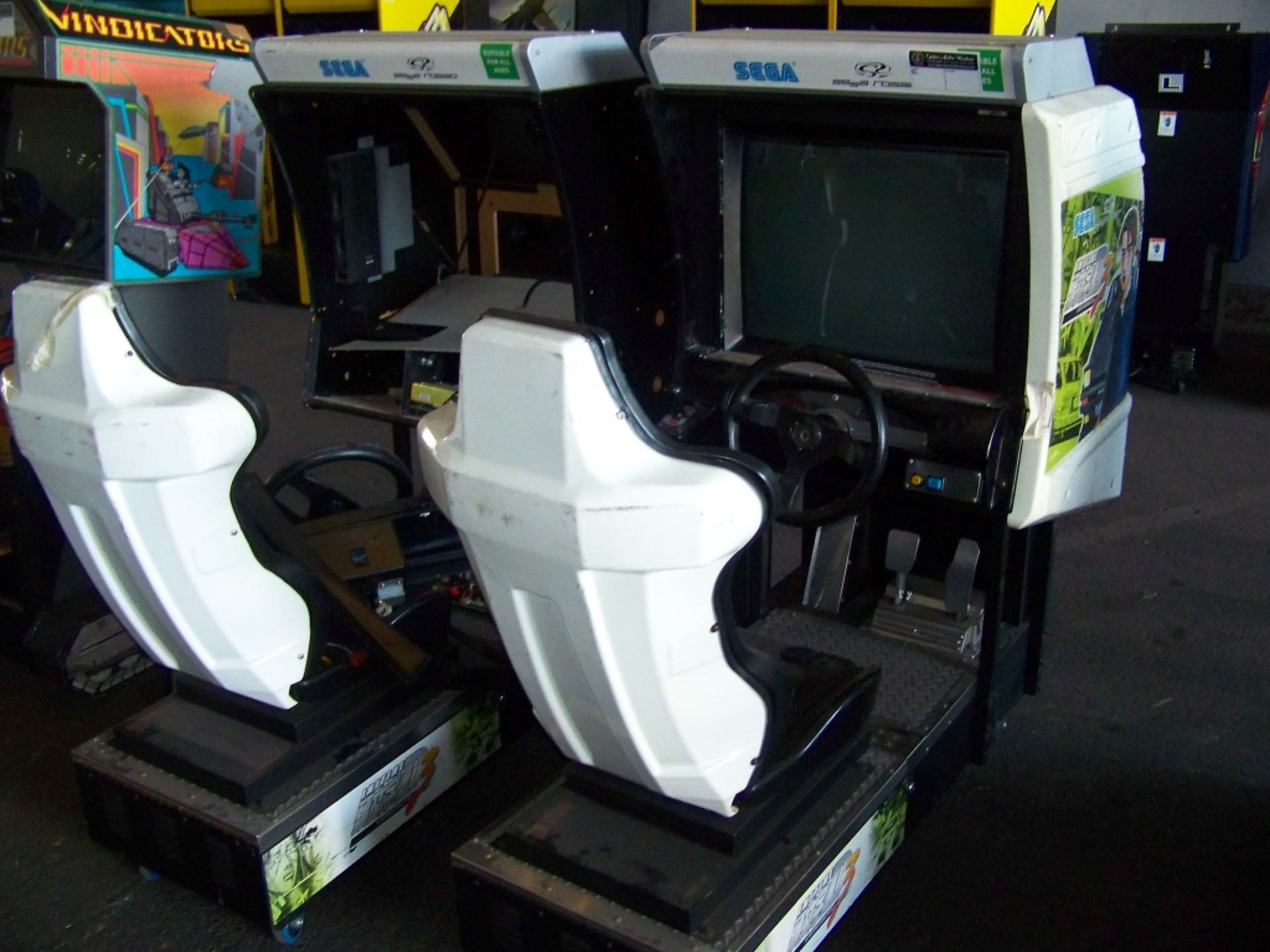 INITIAL D3 DUAL DRIVER ARCADE GAME PROJECT PARTS