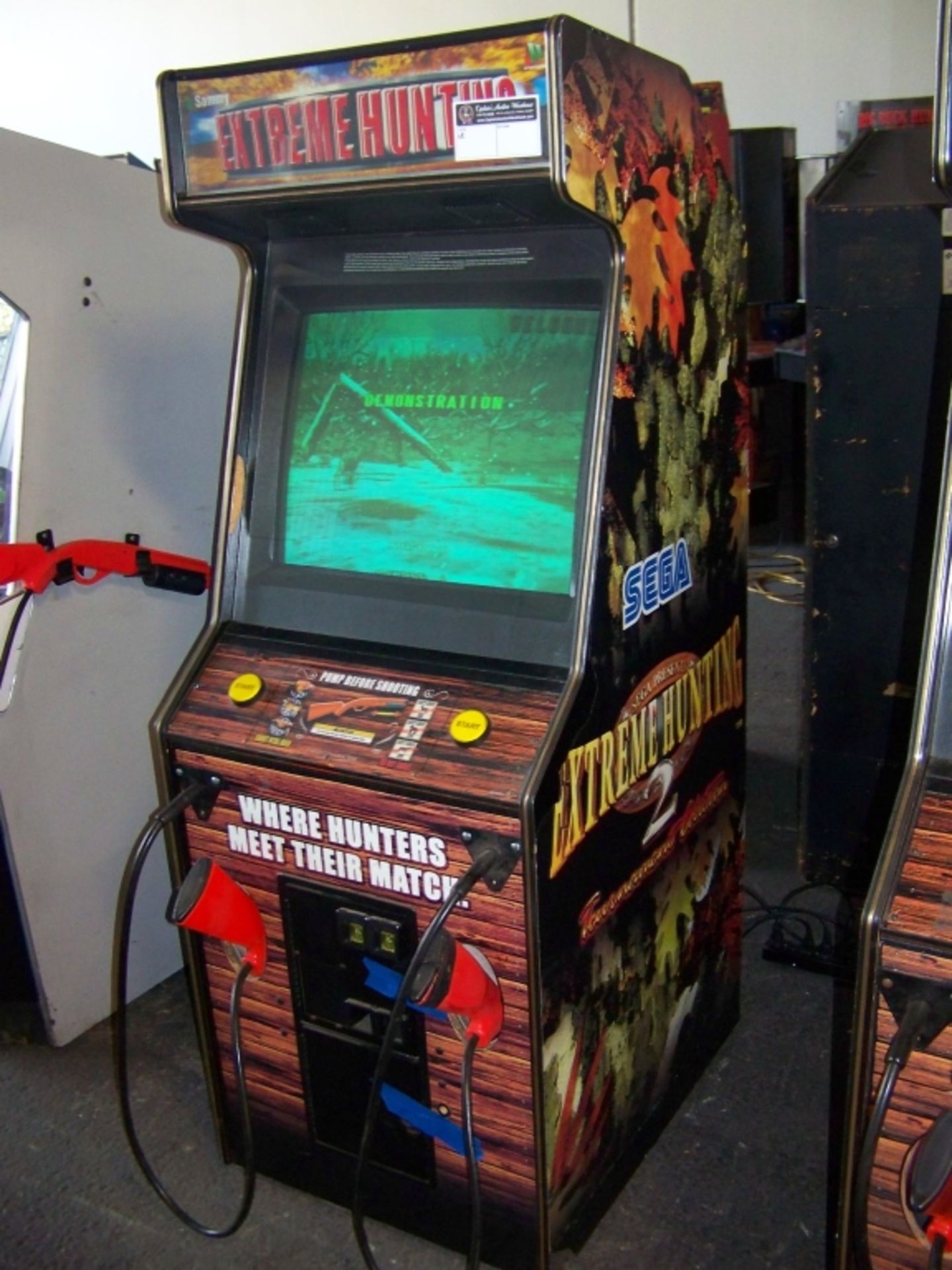 EXTREME HUNTING 2 SHOOTER ARCADE GAME - Image 2 of 4