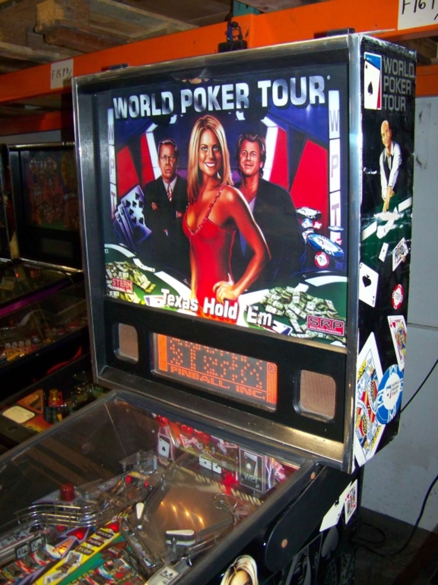 WORLD POKER TOUR PINBALL MACHINE STERN - Image 7 of 8