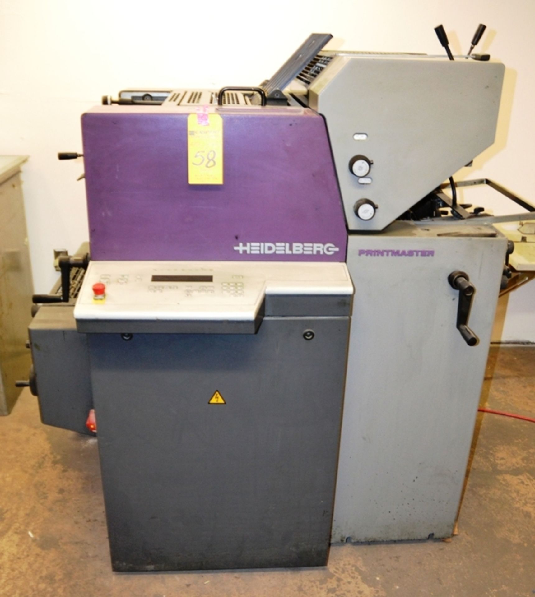 Heidelberg Printmaster 2-Color, Model QM46-2, S/N 960838