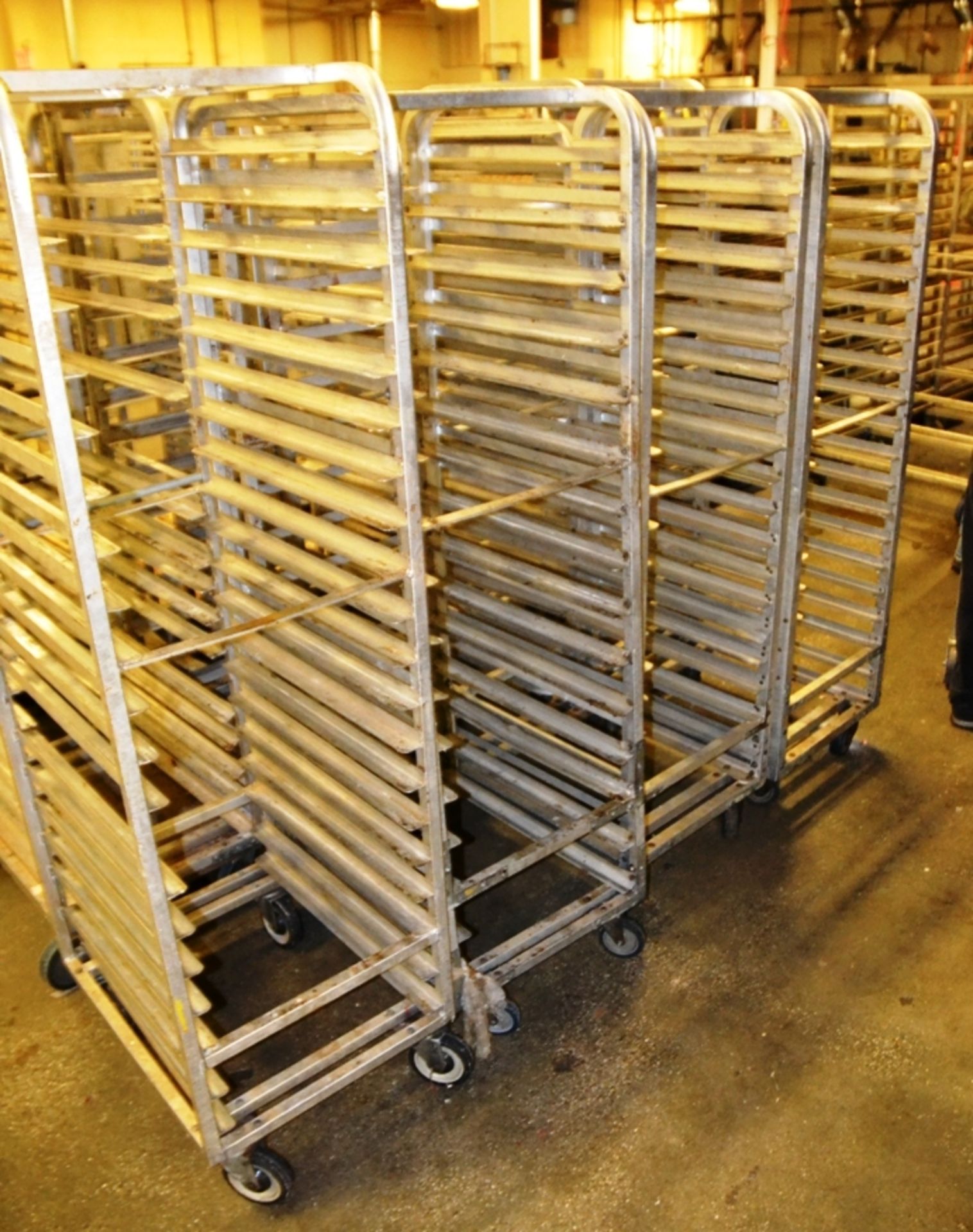 Assorted-Size Aluminum Sheet Pan Racks - Image 2 of 2