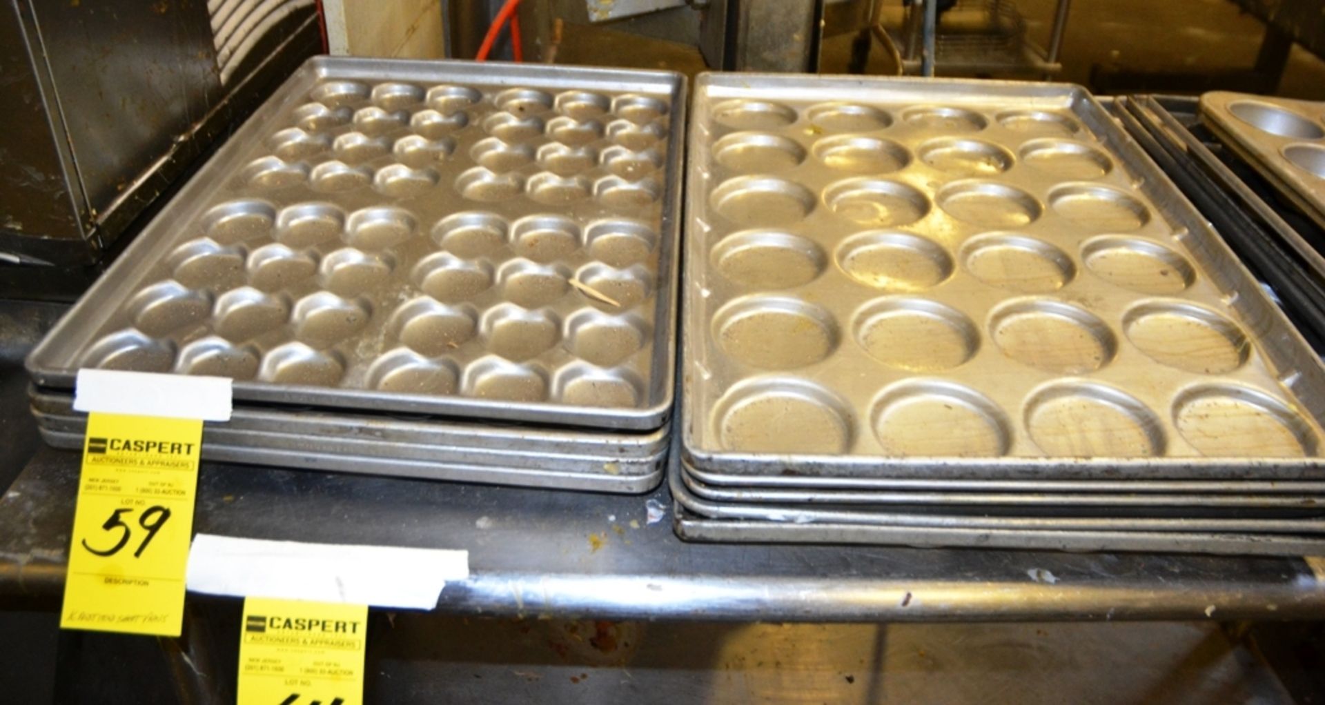 Assorted Muffin Pans, Etc.