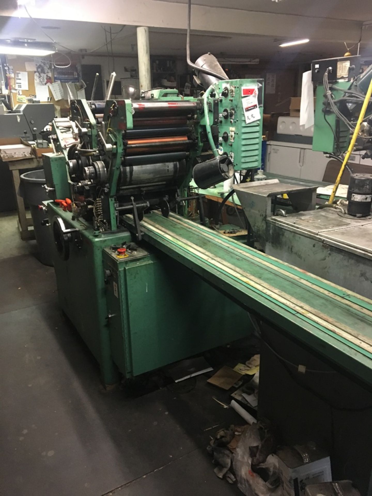 Halm Super Jet Press 2-Color, Model# JP-TWOD-6D, Serial# 245RM