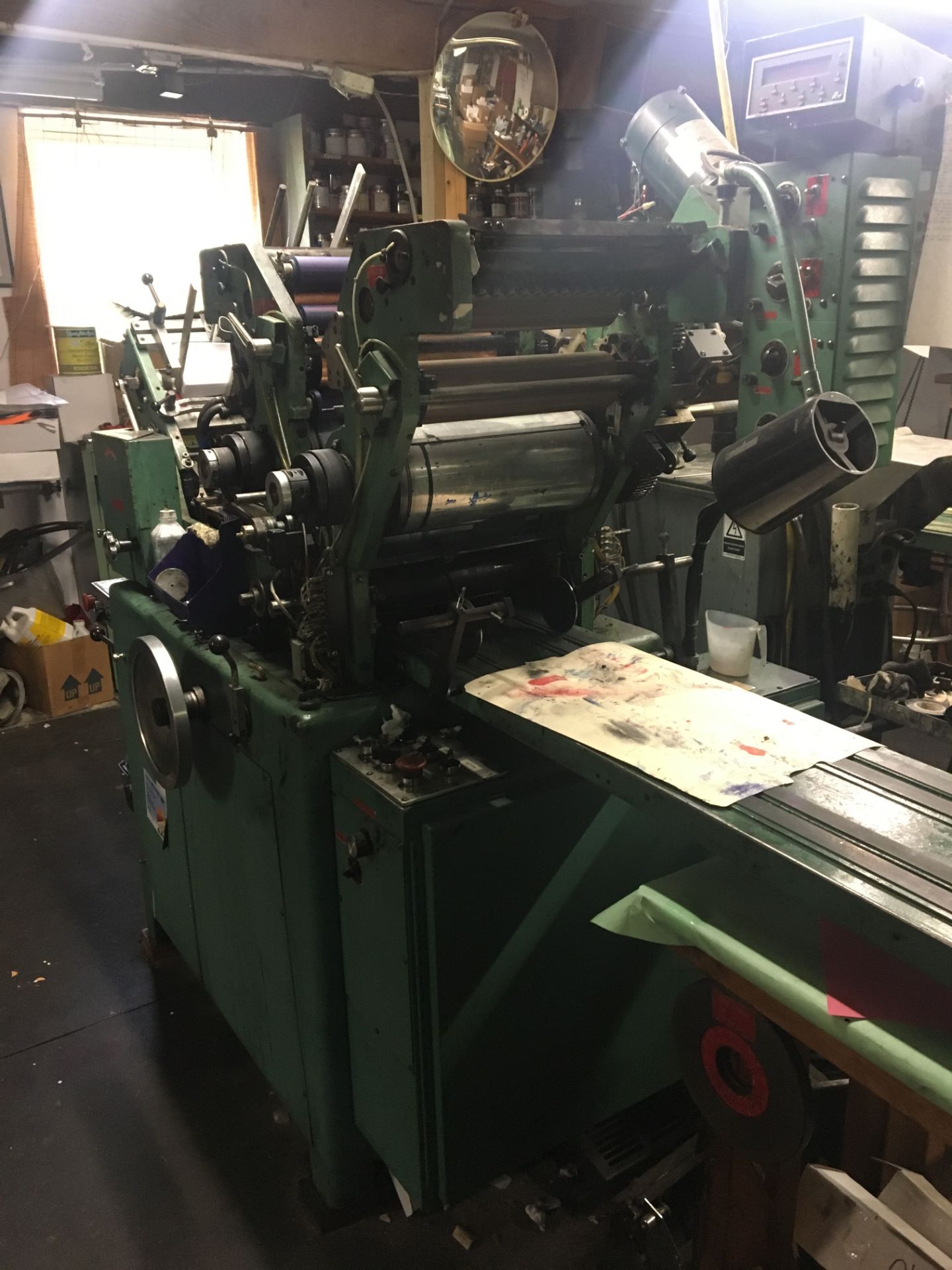 Halm Super Jet Press 1-Color, Model# JP-TWOD-6D, Serial# 3595 - Image 4 of 6