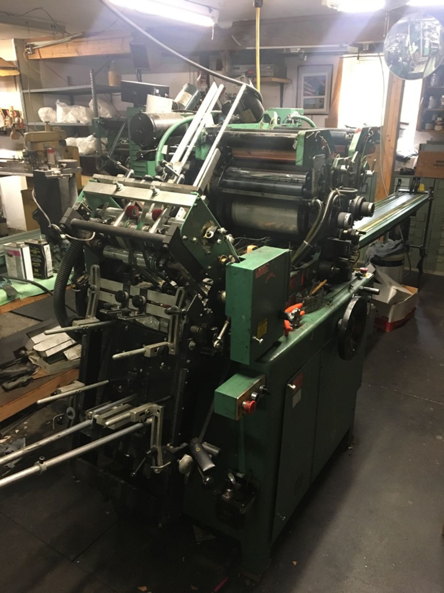 Halm Super Jet Press 2-Color, Model# JP-TWOD-6D, Serial# 245RM - Image 2 of 5