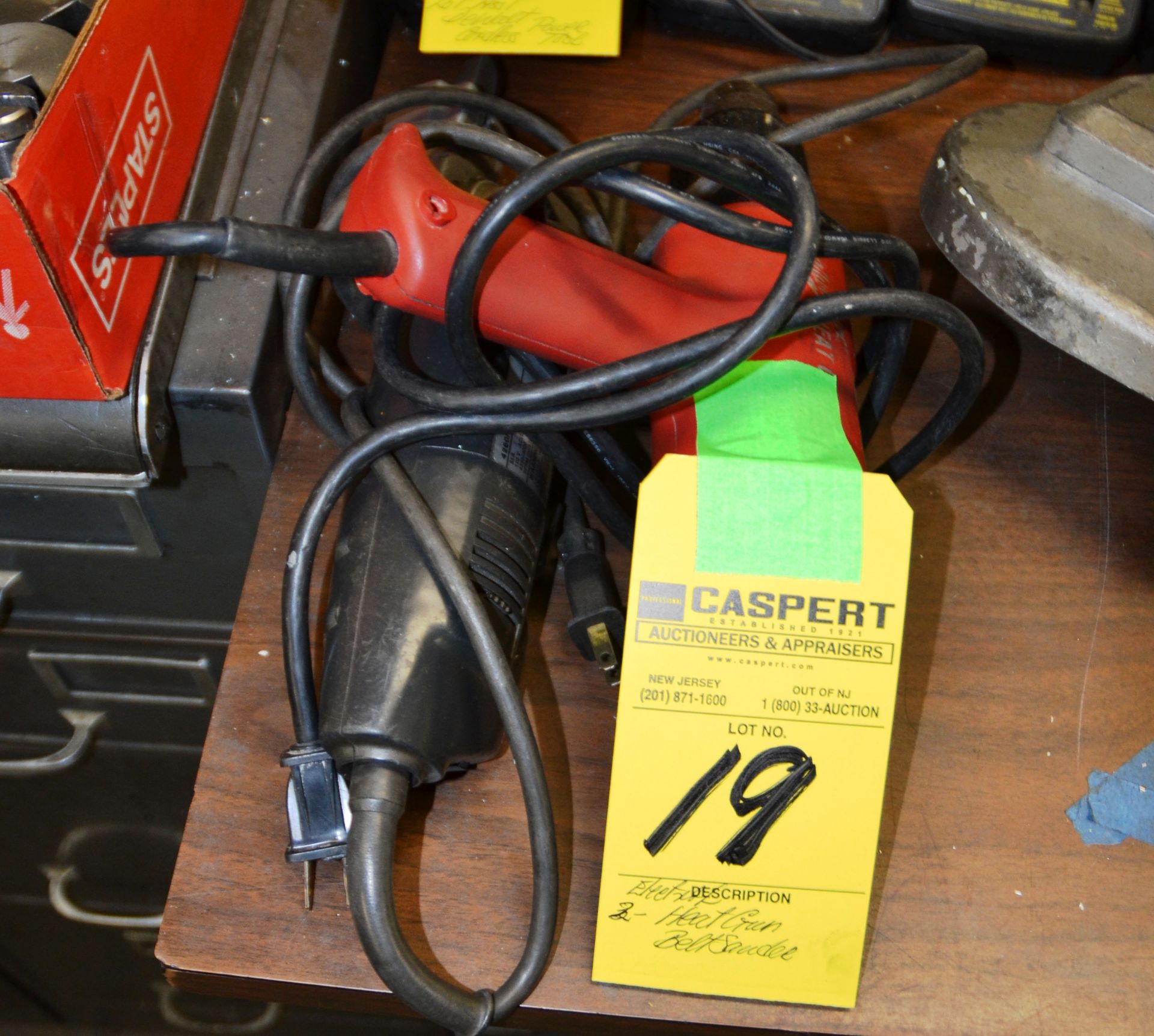 Assorted Heat Gun Belt Sanders