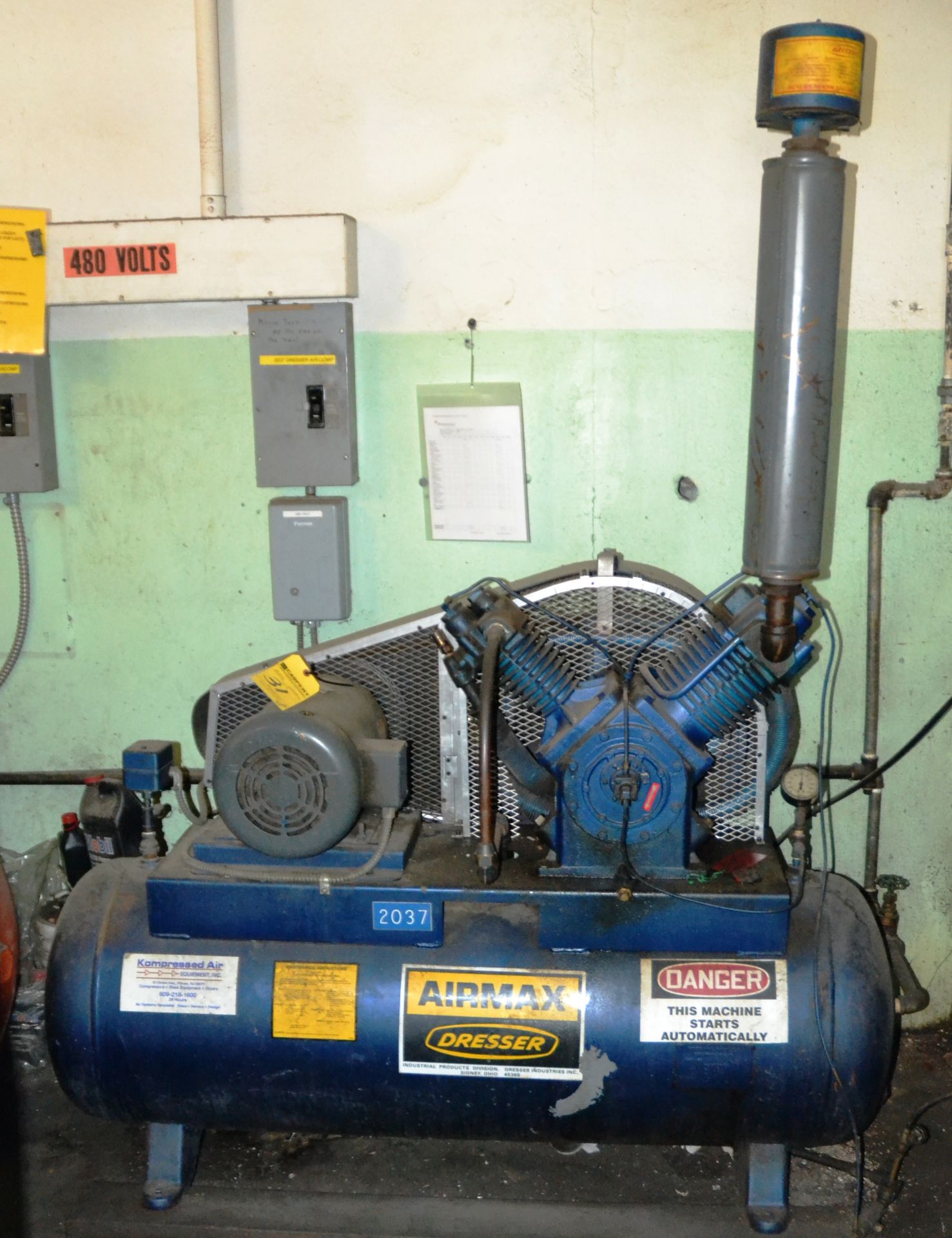 2007 Dresser Air Compressor 10HP