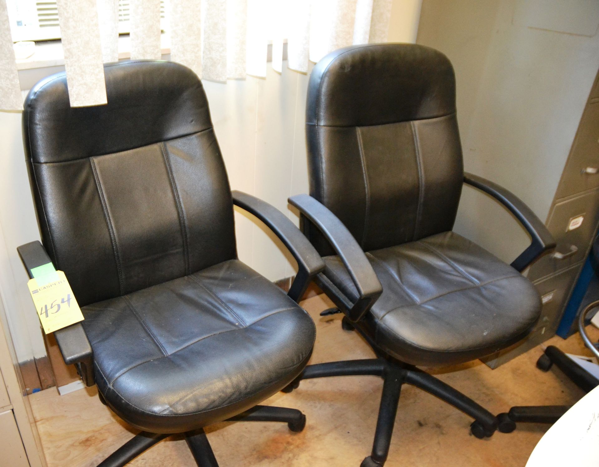 Black Arm Swivel Chairs