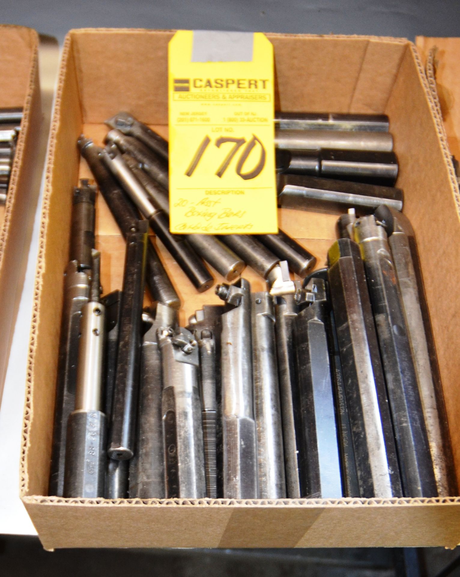 Assorted Boring Bars Carbide Inserts