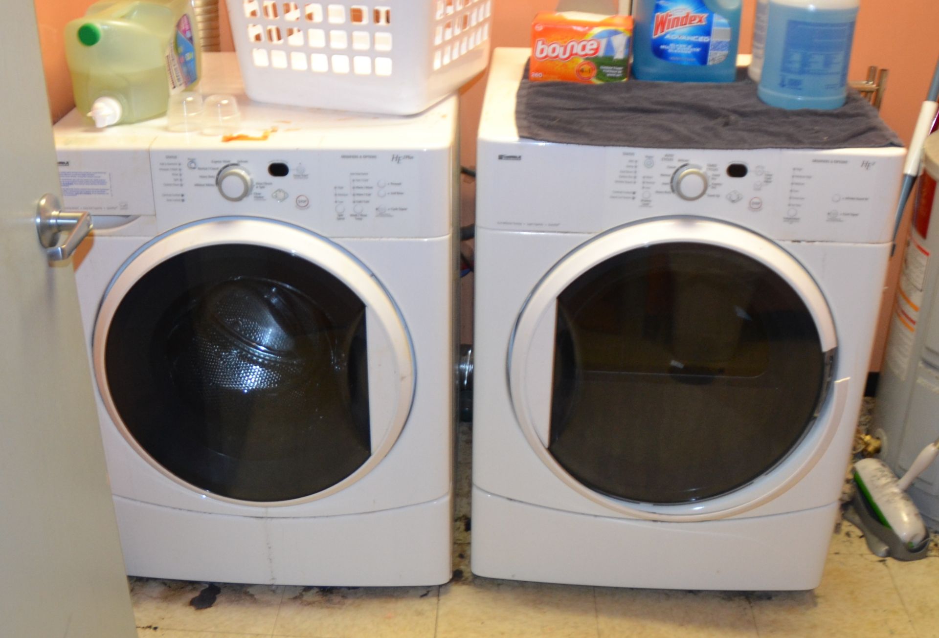 Lot - Kenmore HE 2 Plus Front Load Washing Machine, Kenmore HE 2 Plus Front Load Dryer