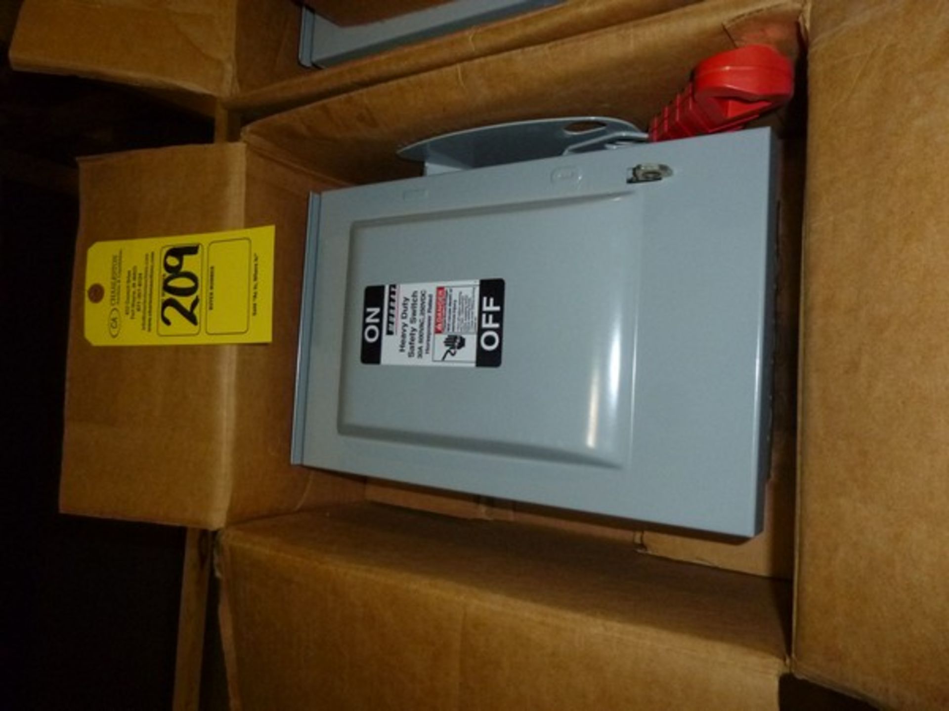 Murray 30amp disconnect 600vac 250vdc model # HUN361AW new in box