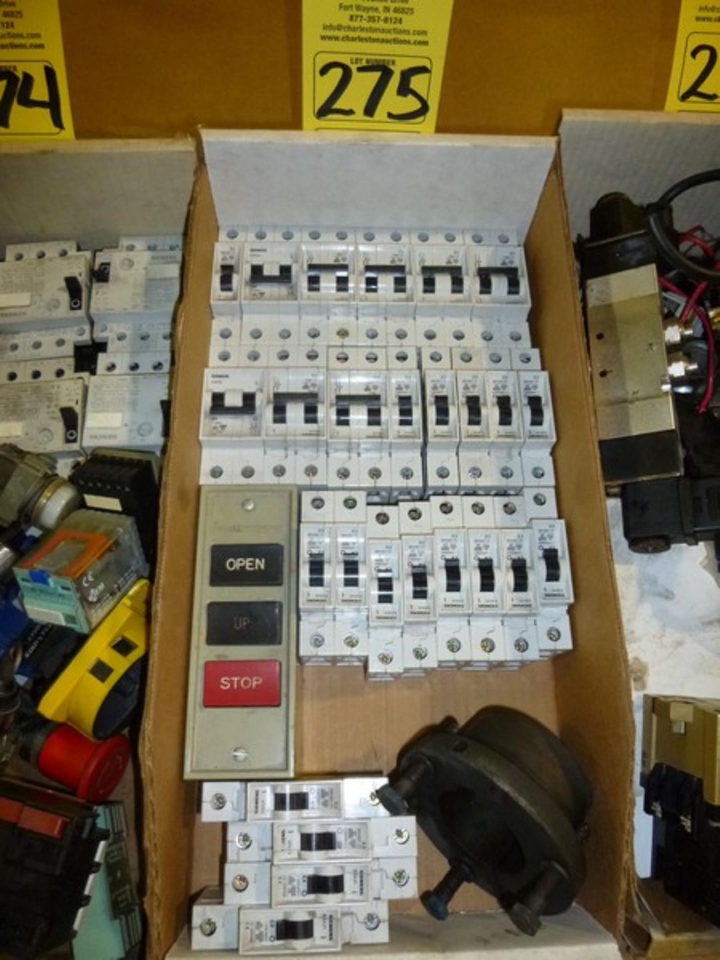 Assorted electrical from Siemens; and more