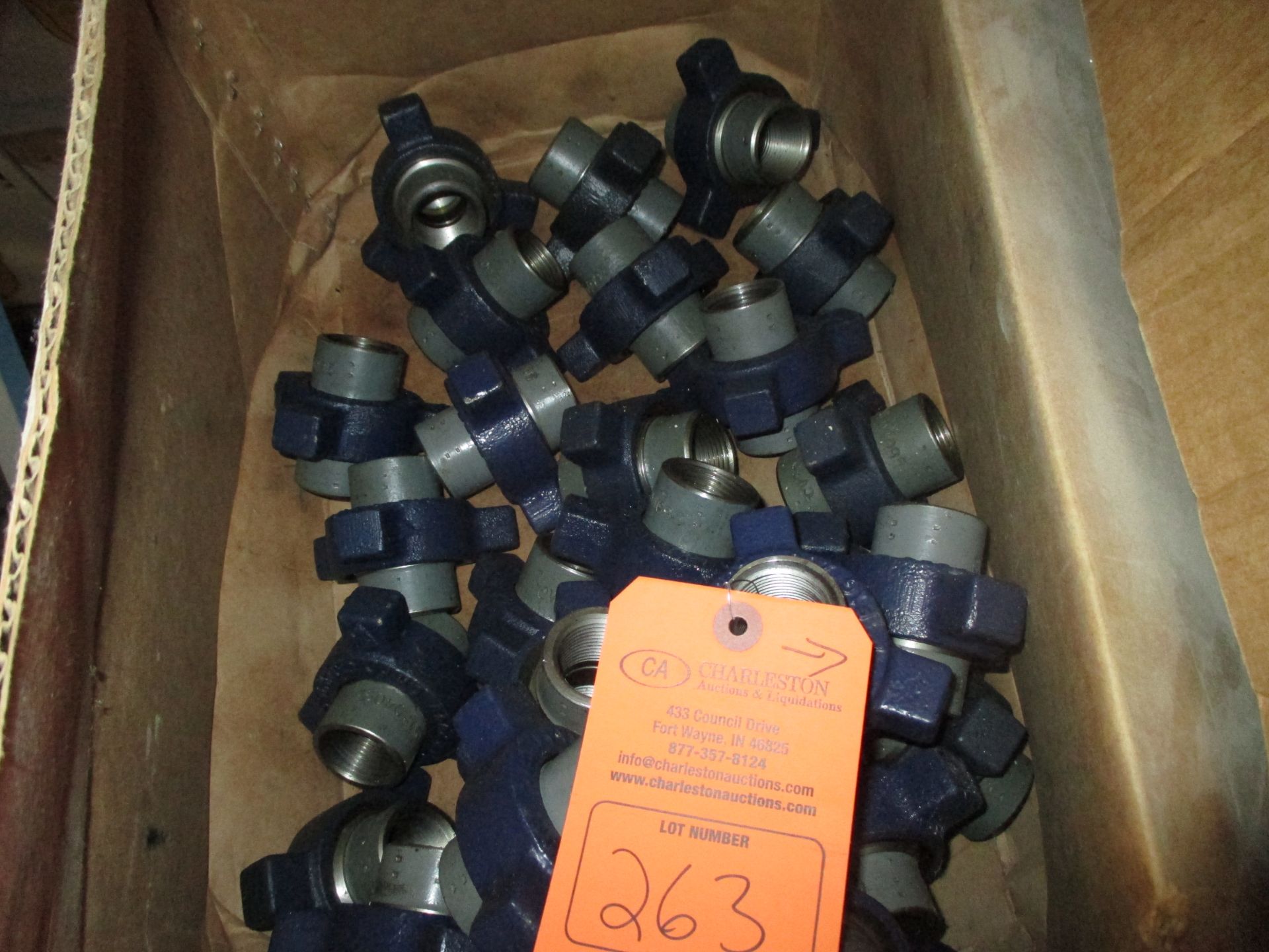 (1) BOX 1" FIG 200 KEMPER UNION; (2) BOXES OF JAYCO BACK PRESSURE VALVES; (3) PCS 4OZ PRESSURE - Image 2 of 3