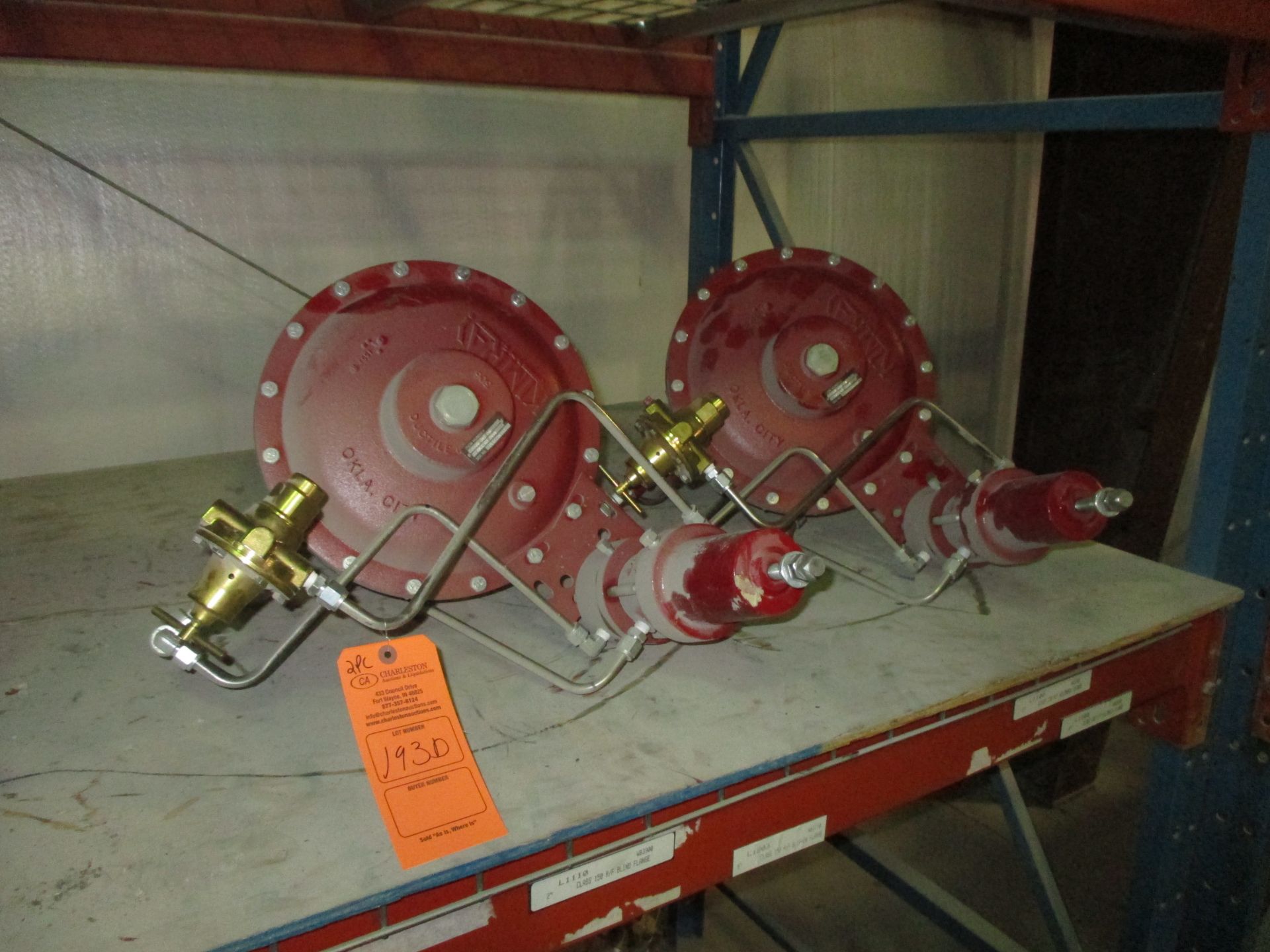 (2) KIMRAY CONTROL VALVE; M#2200 SMT PO/ MAX; WP 2000(LOCATED AT 500 BEARCAT ROAD ALEDO, TX 76008)