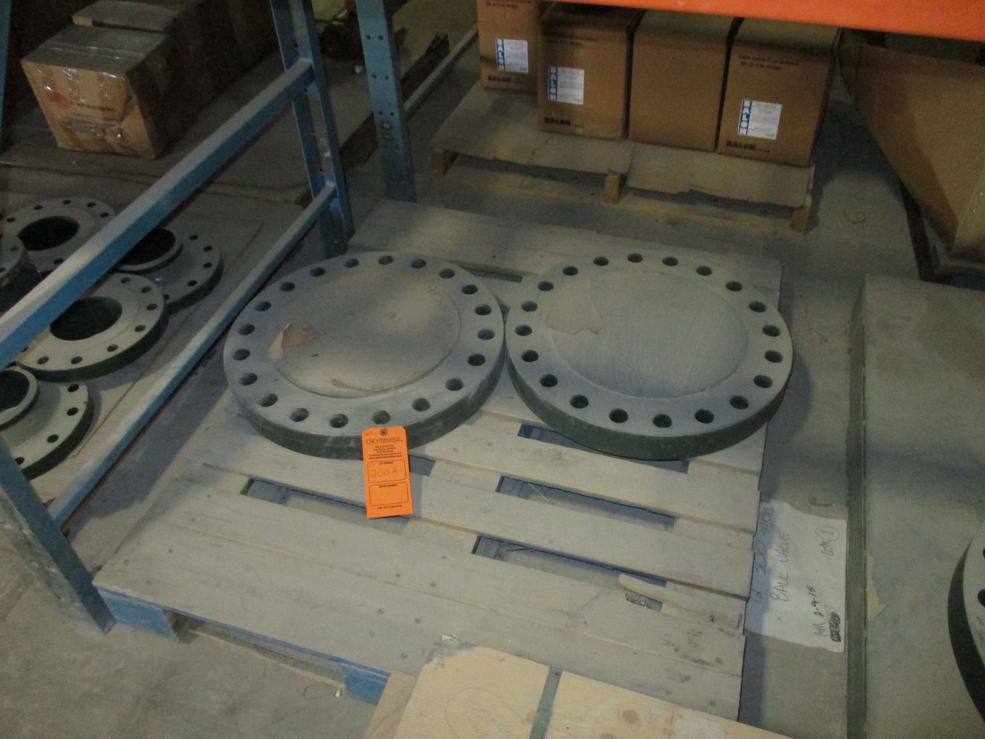 (2) WELDBEND 12" CL600 R/F BLIND FLANGE(LOCATED AT 500 BEARCAT ROAD ALEDO, TX 76008)