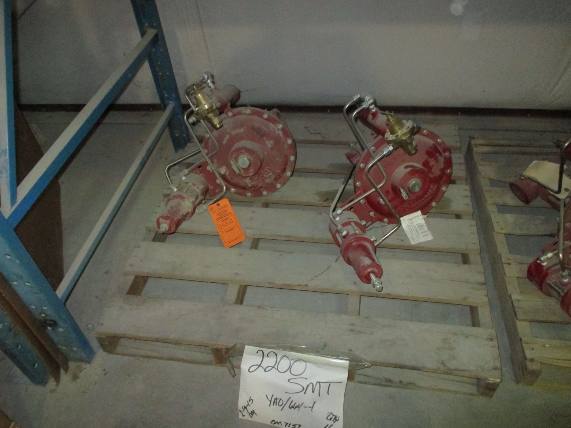 (2) KIMRAY CONTROL VALVE; M#2200 SMT PO/ MAX; WP 2000(LOCATED AT 500 BEARCAT ROAD ALEDO, TX 76008)