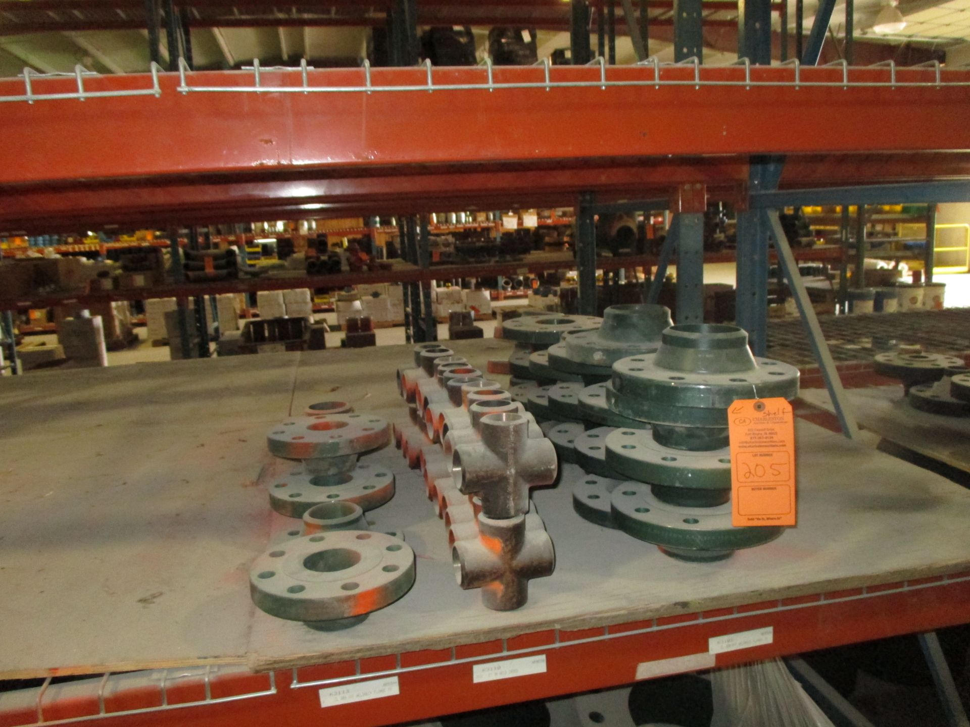 (20) 4" LL300 R/F WELDNECK FLANGE XS; (22) JXX2 2" XH WELD CROSS; (8) 3" C2300 R/F WELDNECK FLANGE