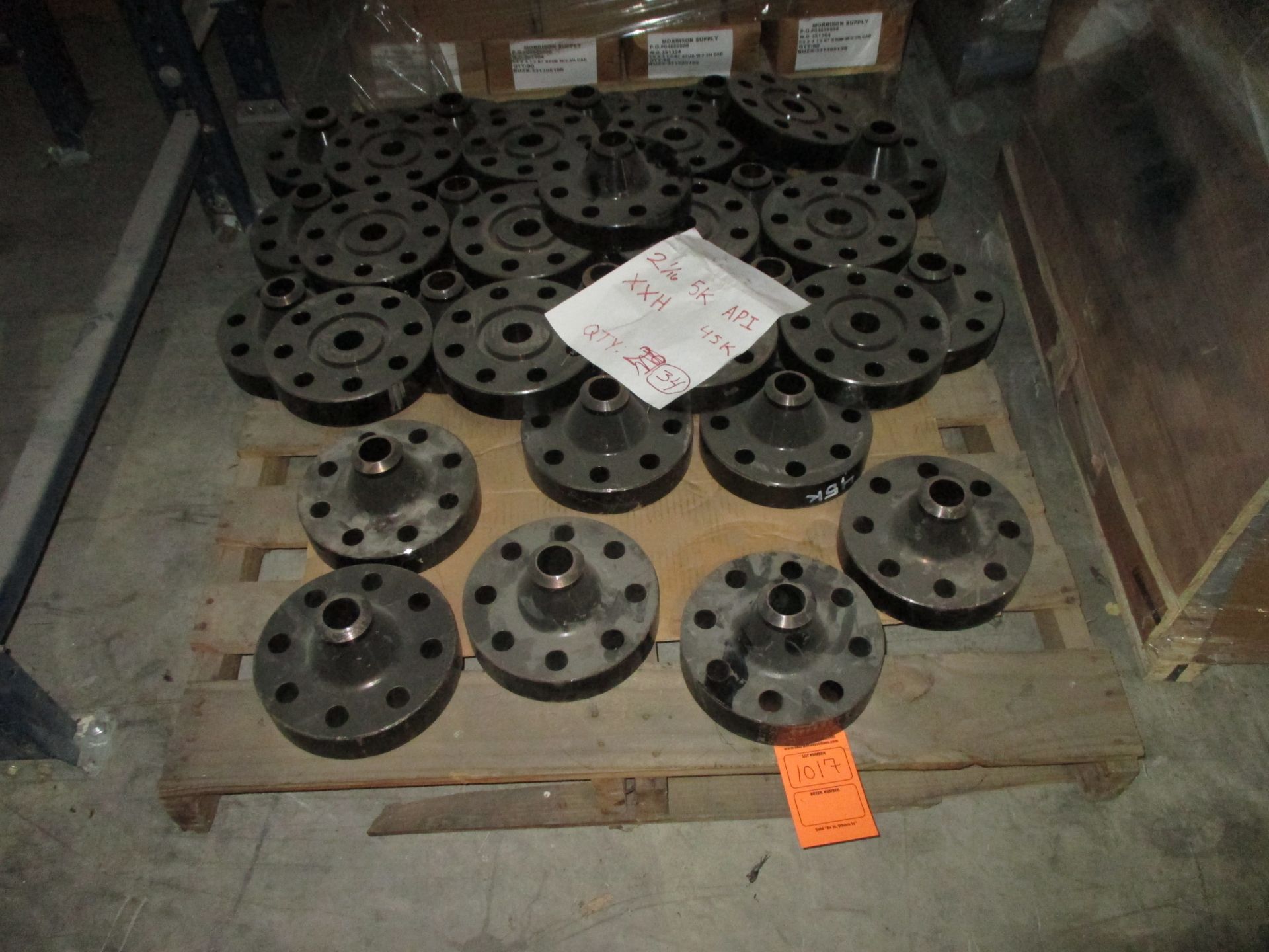 LOT OF (30) 2-1/16" 5K API XXH 45K WELD NECK VALVE(LOCATED AT 1731 S. SAN MARCOS, SAN ANTONIO,TX