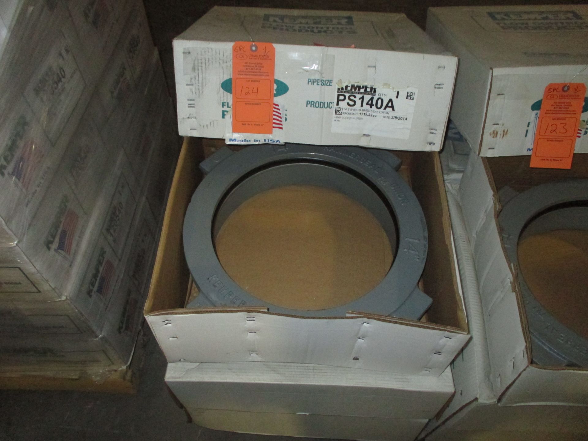 (5) KEMPER #PS140A; 14 BW80 HAMMER SEAL UNION(LOCATED AT 500 BEARCAT ROAD ALEDO, TX 76008)