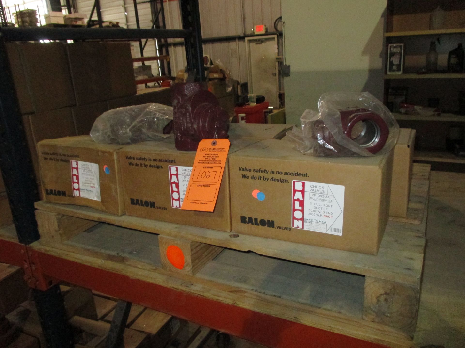LOT OF (26) BALON M#2F-D92-SE 2" FULL PORT DUCTILE SCREWED END 2000 W.P. NACE BALL VALVE(LOCATED